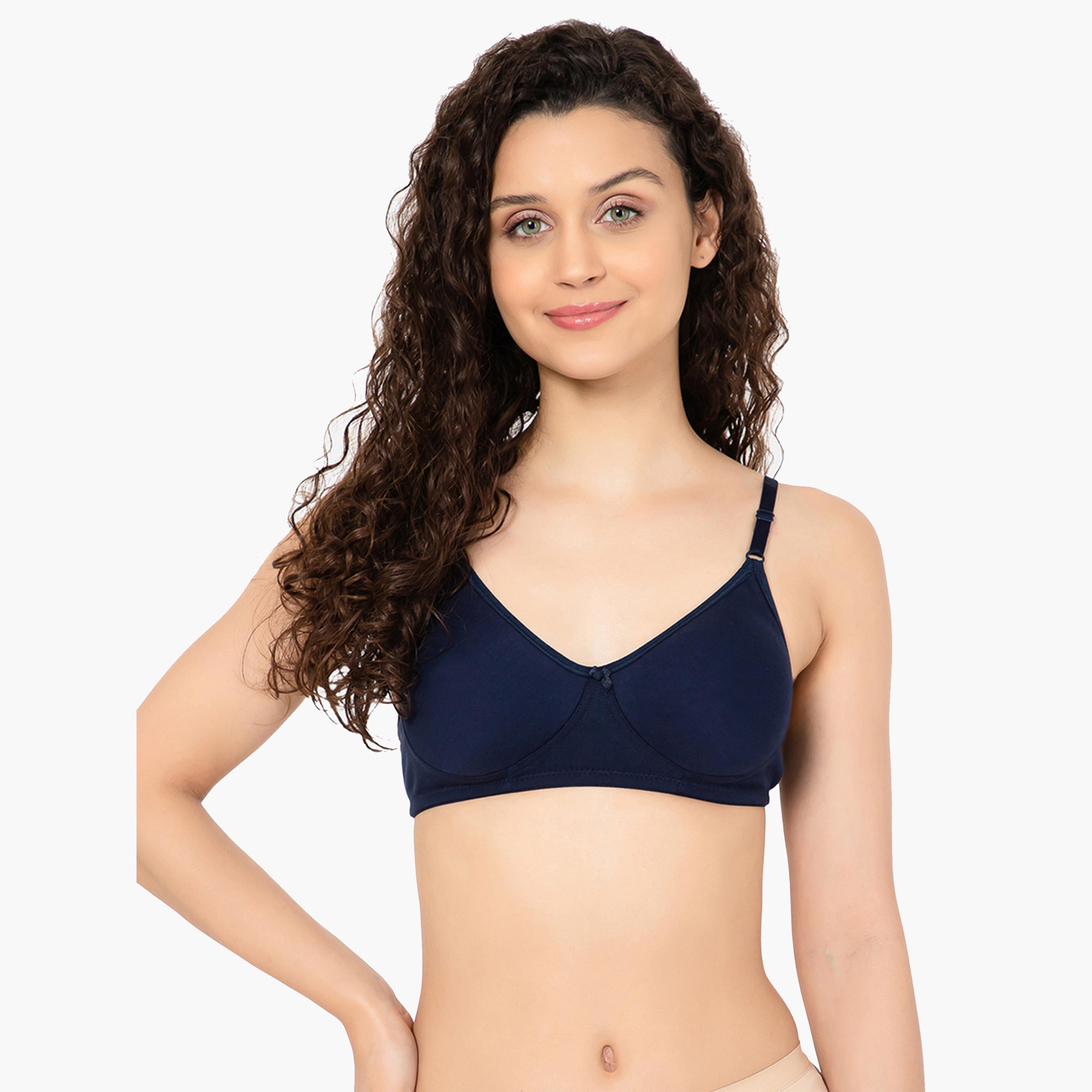Clovia X Styli Women Pack of 3 Non-Padded Non-Wired Full Coverage Plain Bra-women-clothing-lingerie-bras-image-1