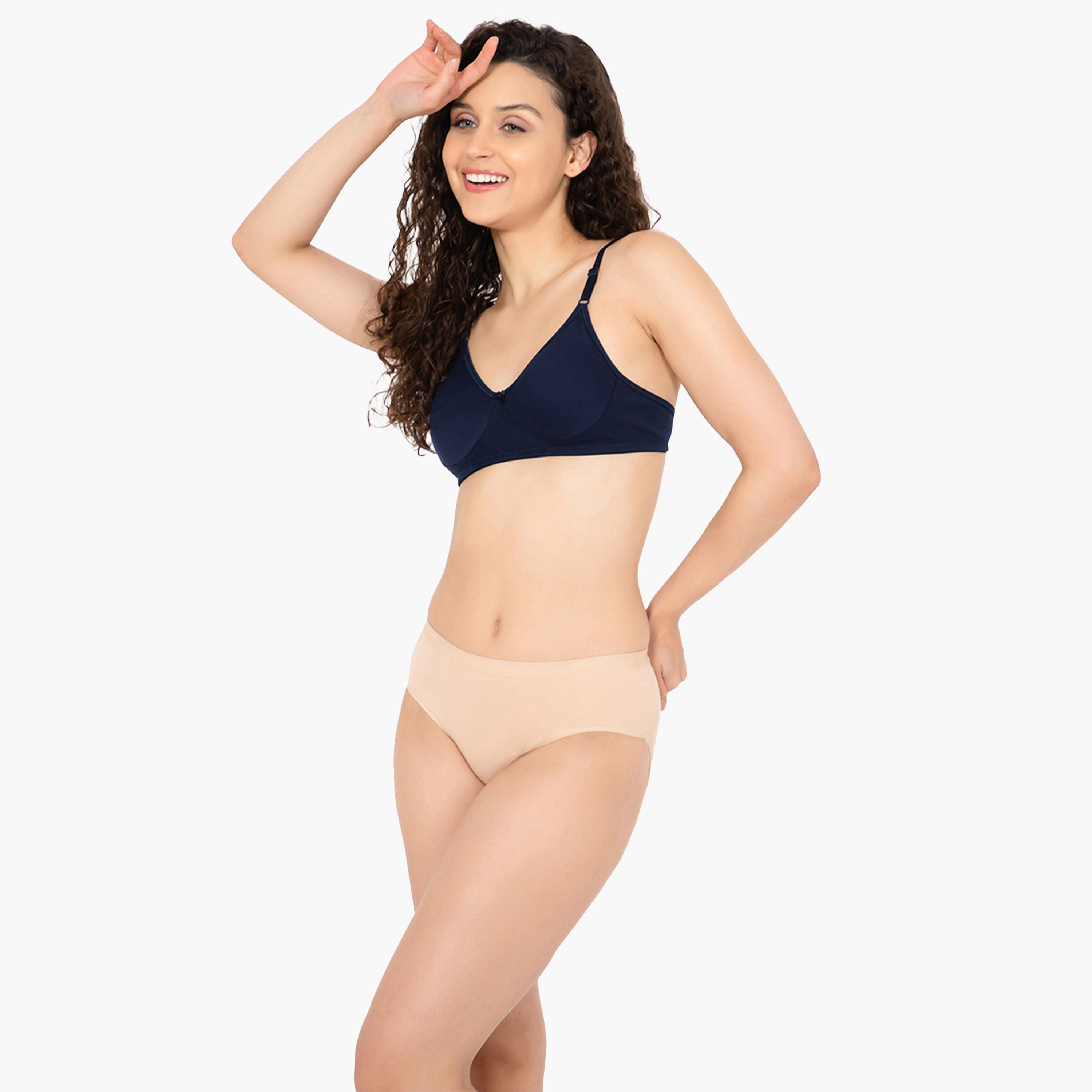 Clovia X Styli Women Pack of 3 Non-Padded Non-Wired Full Coverage Plain Bra-women-clothing-lingerie-bras-image-3