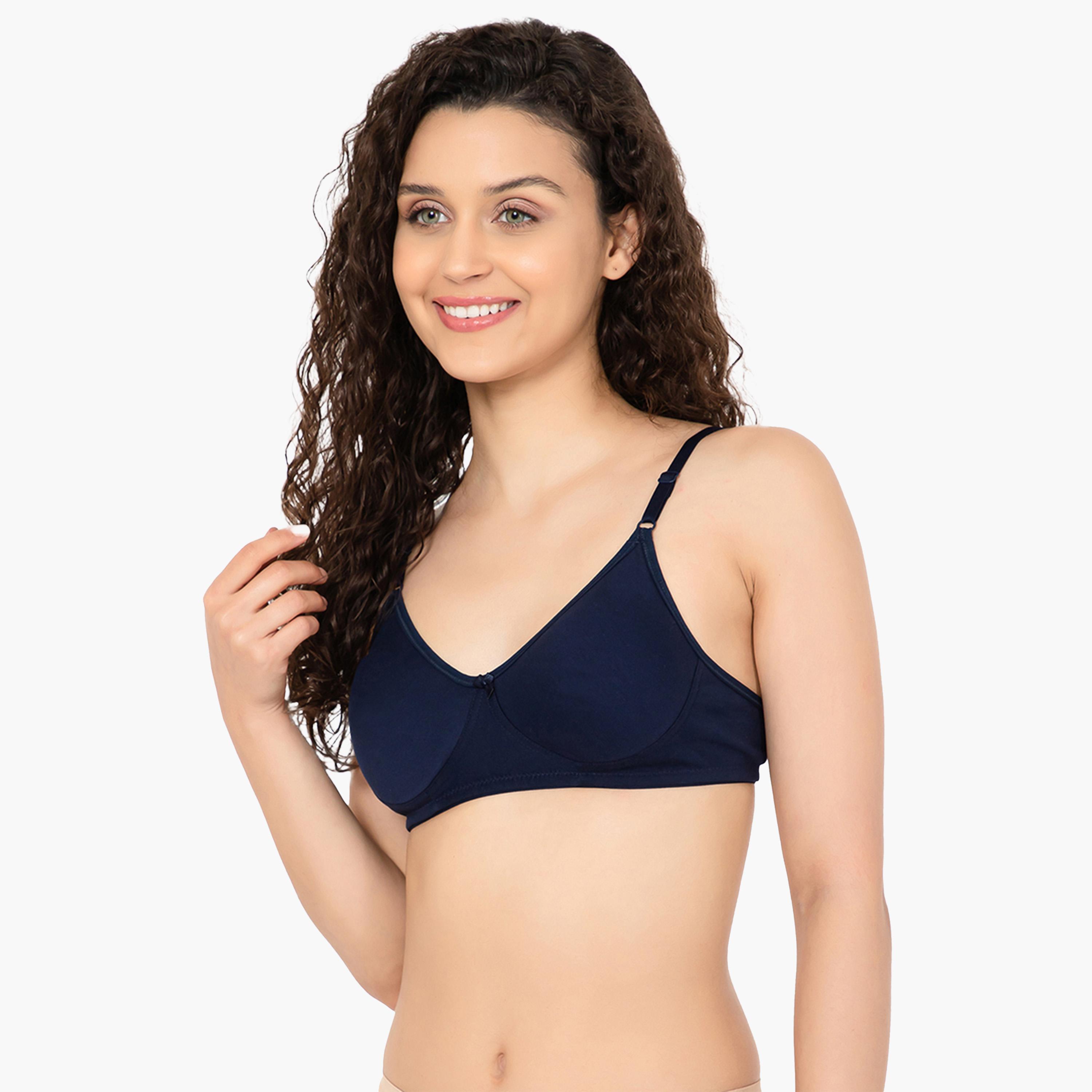Clovia X Styli Women Pack of 3 Non-Padded Non-Wired Full Coverage Plain Bra-women-clothing-lingerie-bras-image-5