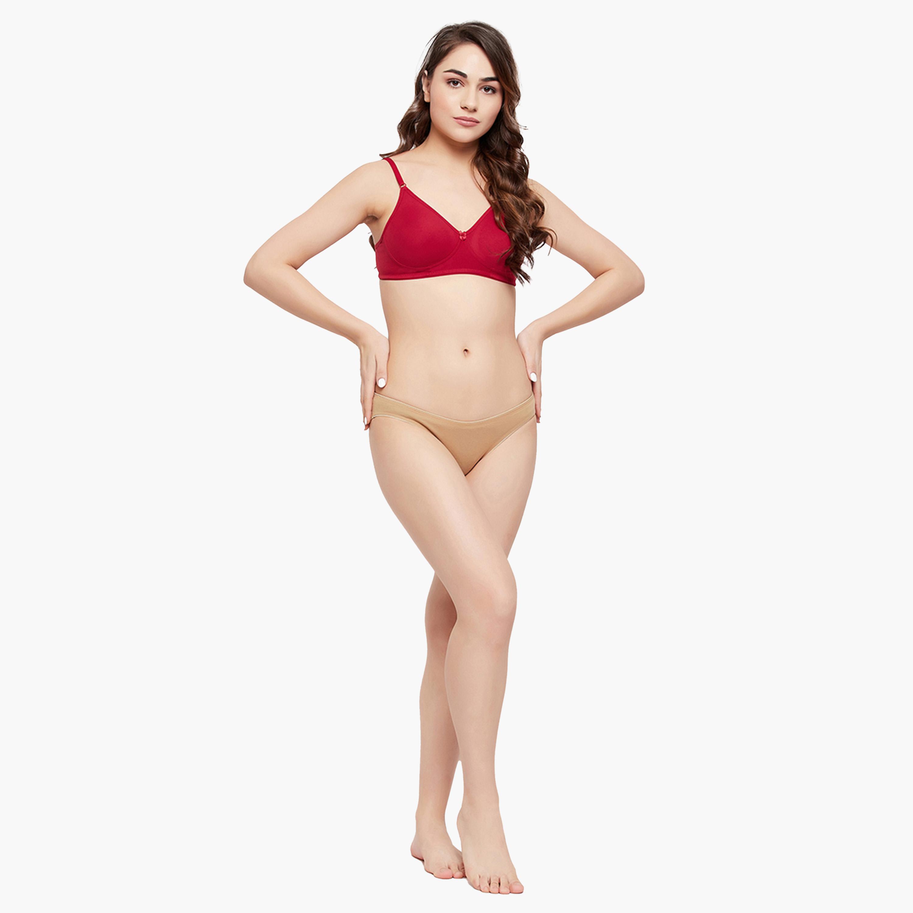 Clovia X Styli Women Pack of 3 Non-Padded Non-Wired Full Coverage Plain Bra-women-clothing-lingerie-bras-image-8