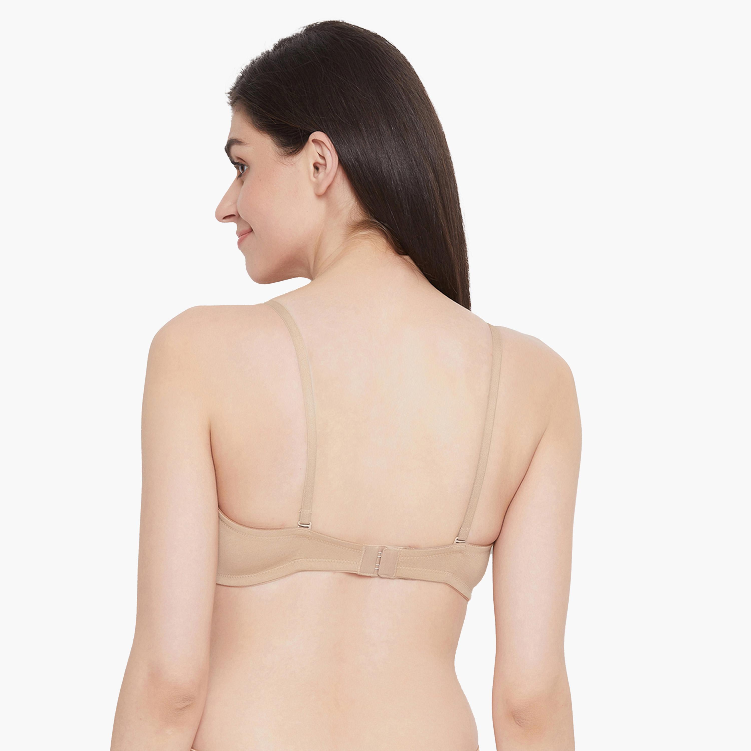 Clovia X Styli Black Pack of 2 Padded Underwired Full Coverage Multiway T-Shirt Bras-women-clothing-lingerie-bras-image-10