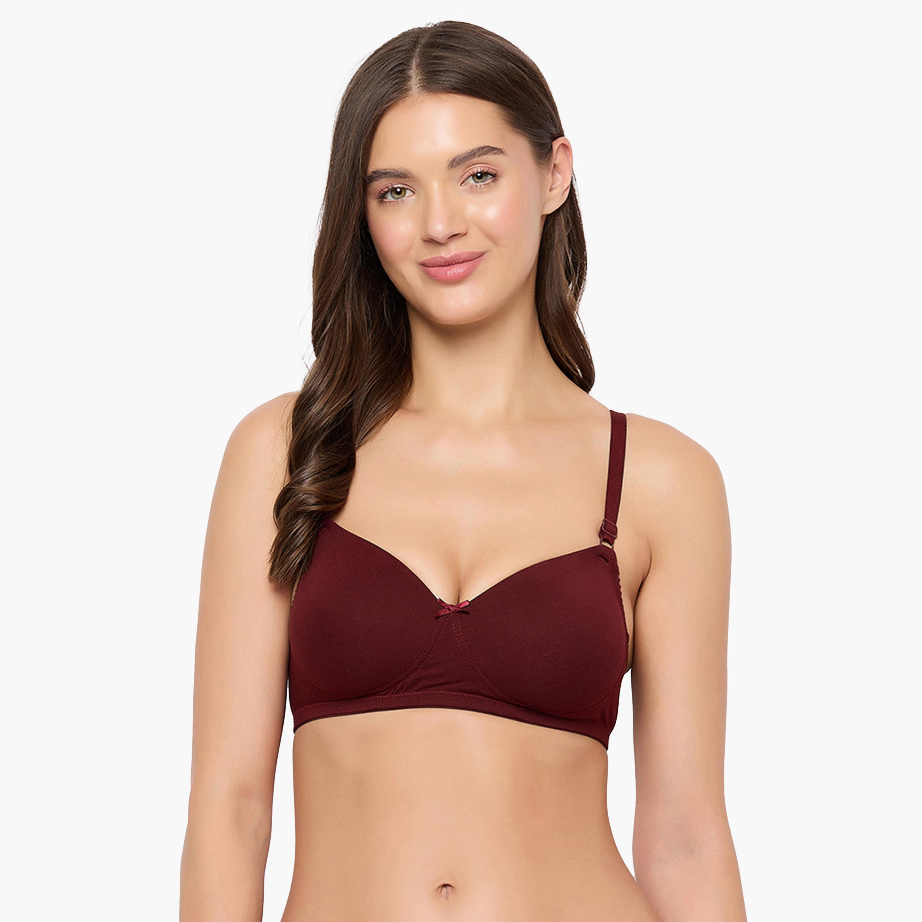 Clovia X Styli Multi Pack of 3 Padded Non-Wired Full Coverage Bra-women-clothing-lingerie-bras-image-1