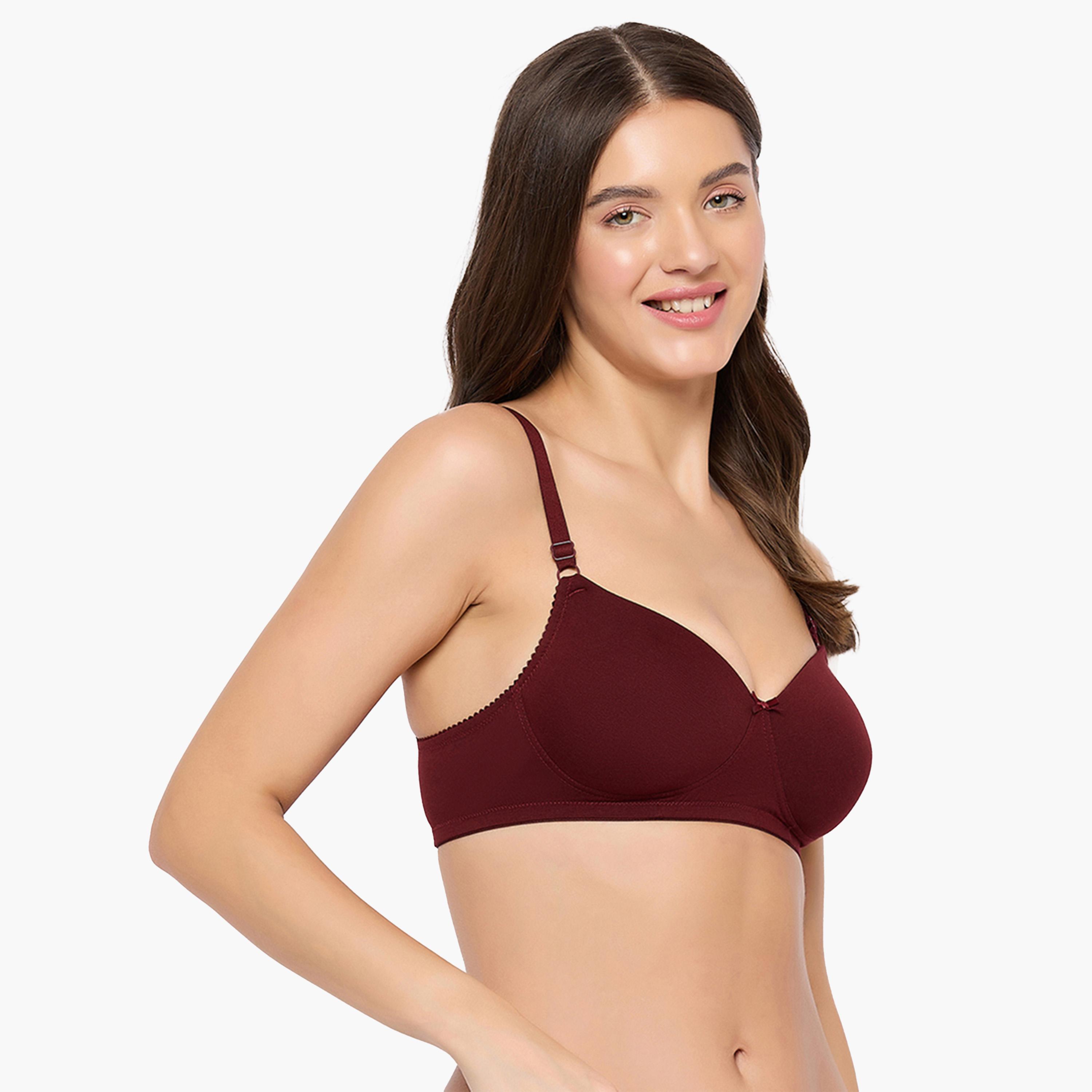 كولفيا × ستايلي - طقم ملون 3 قطع - حمالات صدر مبطنة بدون أسلاك لتغطية كاملة-women-clothing-lingerie-bras-image-3