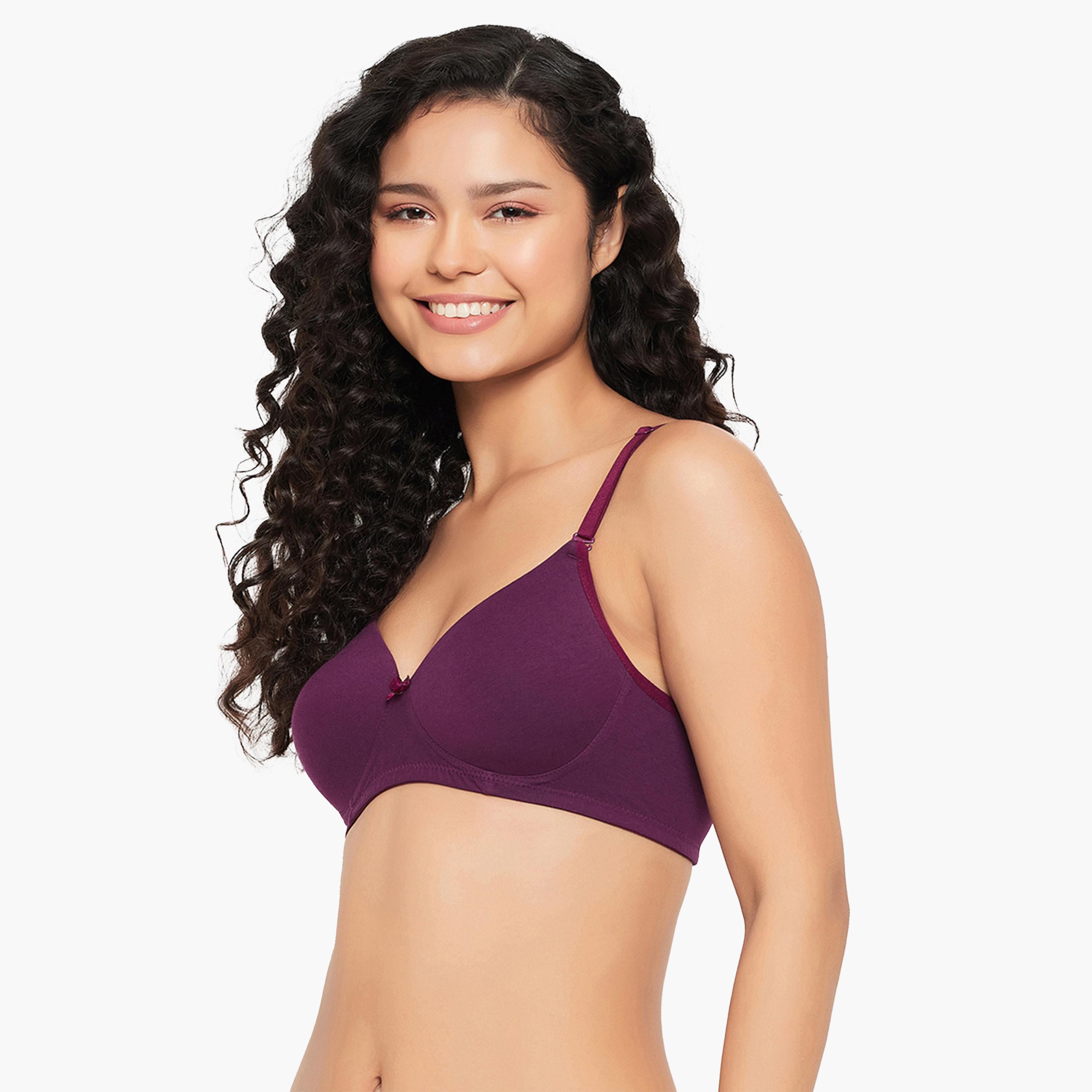 كولفيا × ستايلي - طقم ملون 3 قطع - حمالات صدر مبطنة بدون أسلاك بكوب كامل-women-clothing-lingerie-bras-image-3