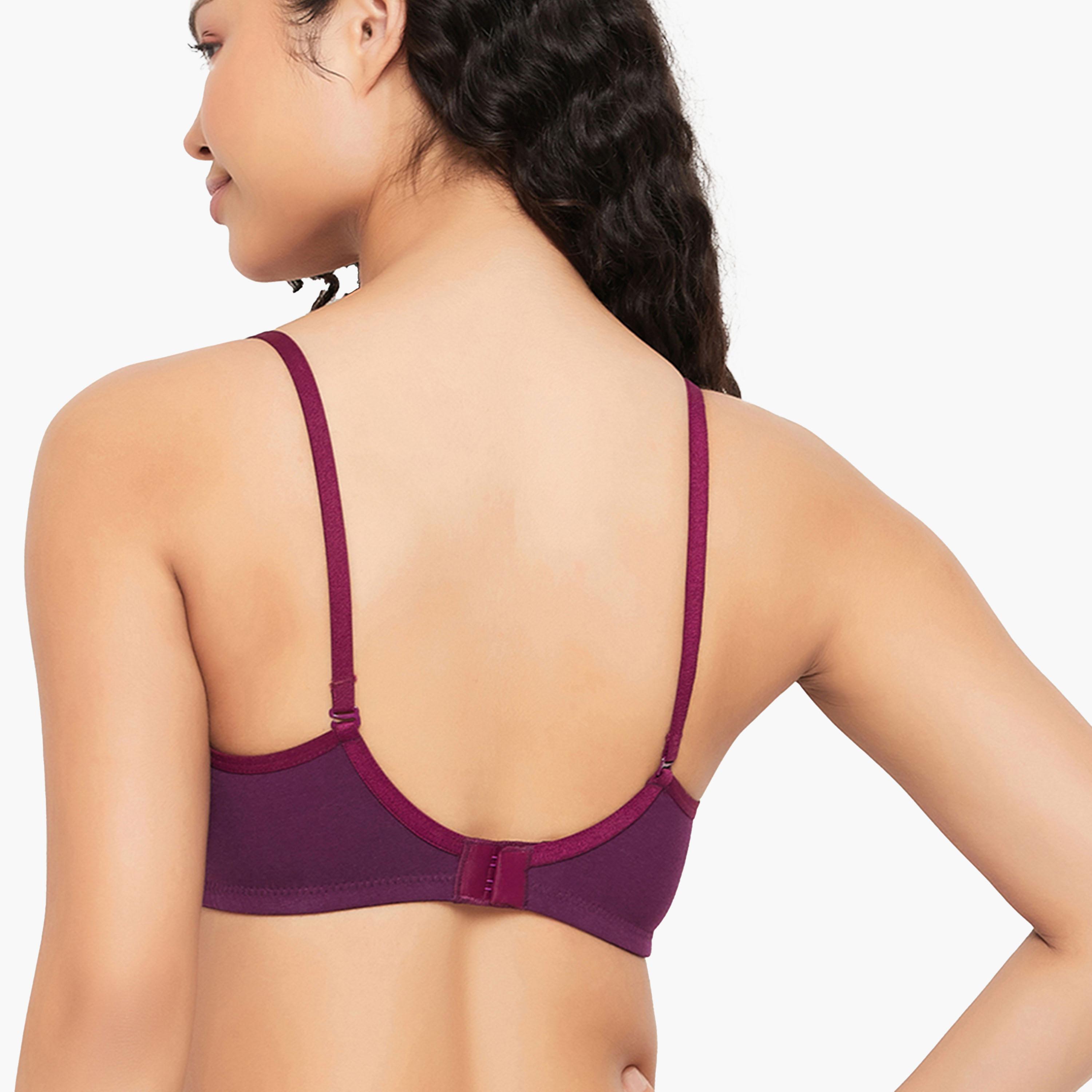 كولفيا × ستايلي - طقم ملون 3 قطع - حمالات صدر مبطنة بدون أسلاك بكوب كامل-women-clothing-lingerie-bras-image-5