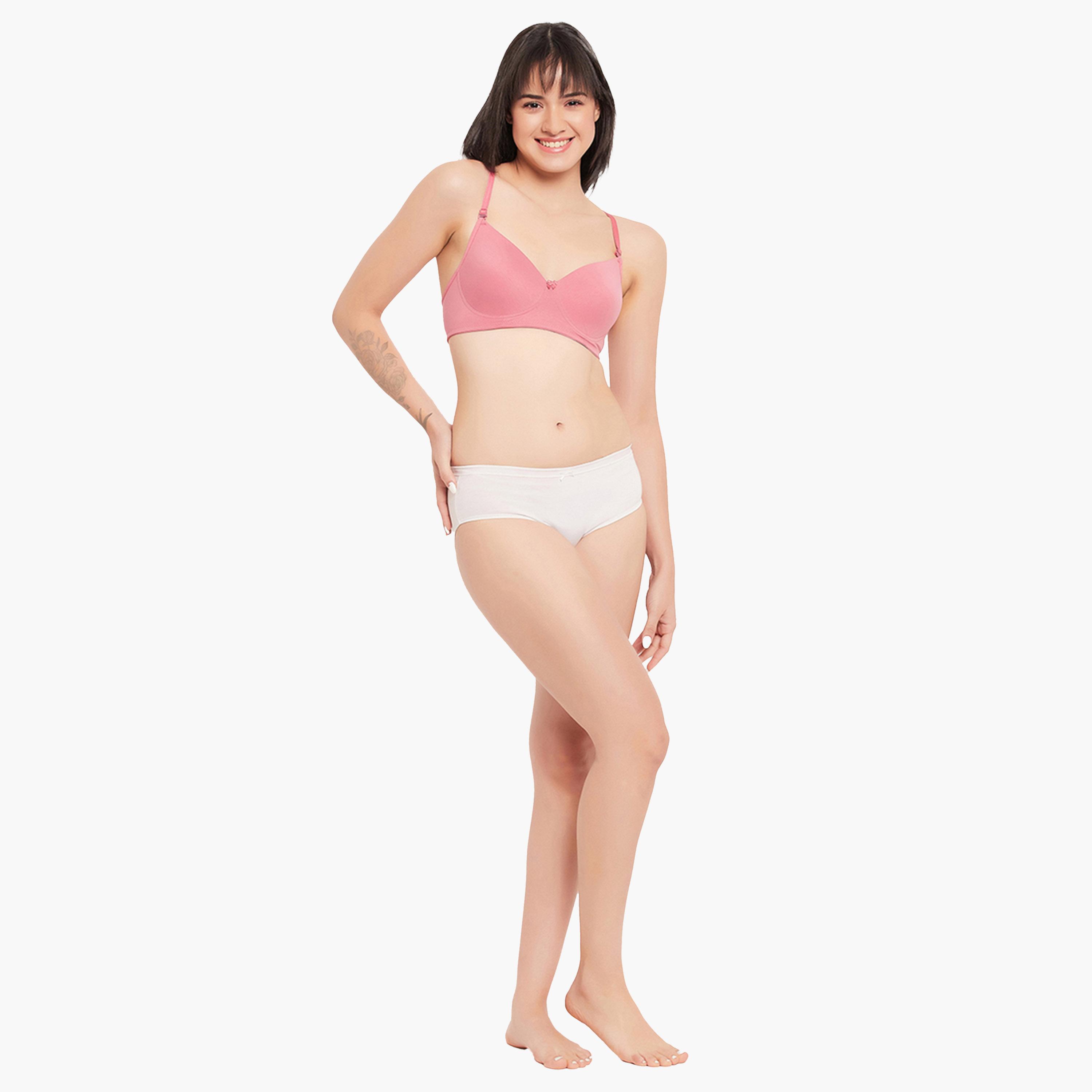 كولفيا × ستايلي - طقم ملون 3 قطع - حمالات صدر مبطنة بدون أسلاك بكوب كامل-women-clothing-lingerie-bras-image-7