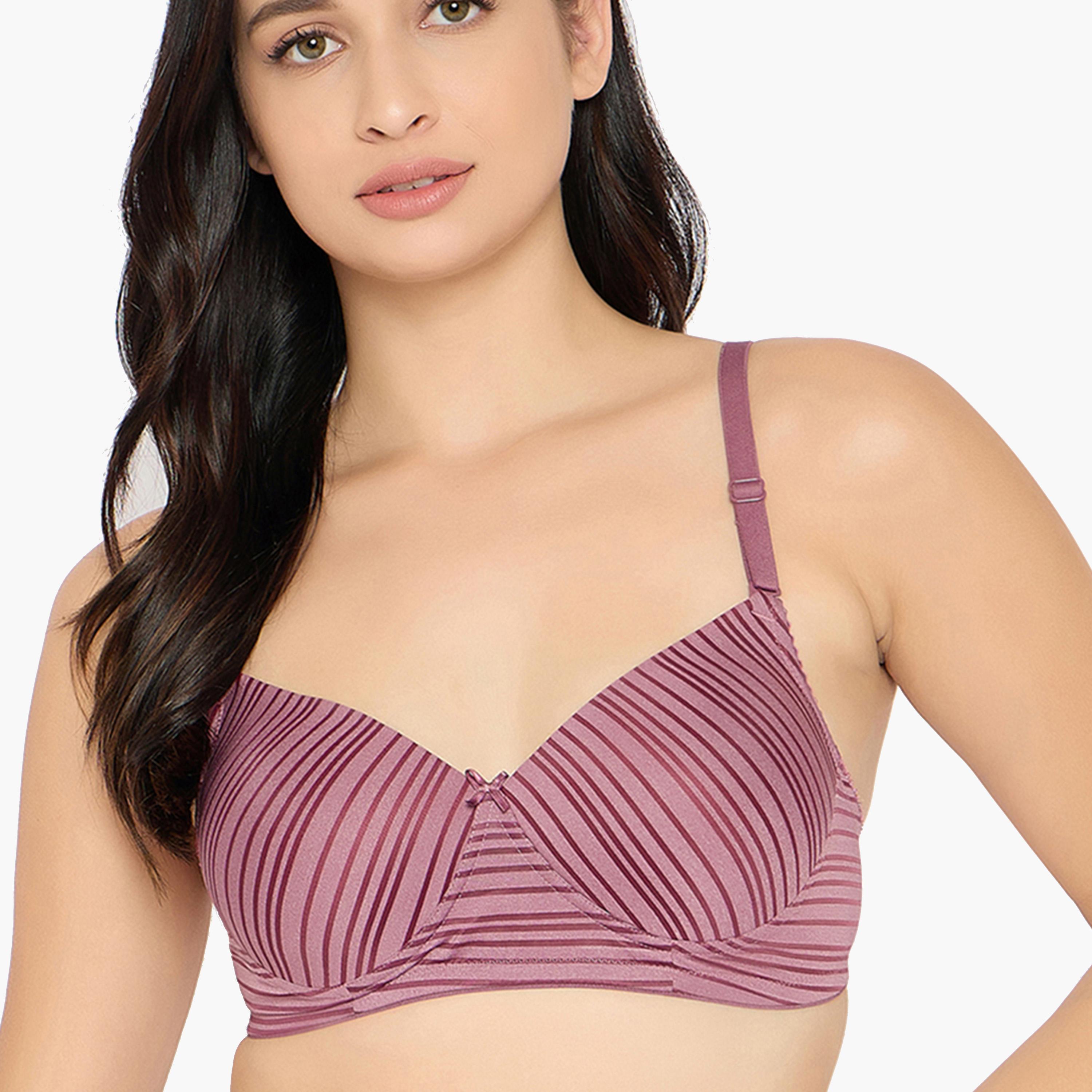 Clovia X Styli Women Pack of 3 Padded Non-Wired Full Coverage Multiway Self Striped T-shirt Bra-women-clothing-lingerie-bras-image-8