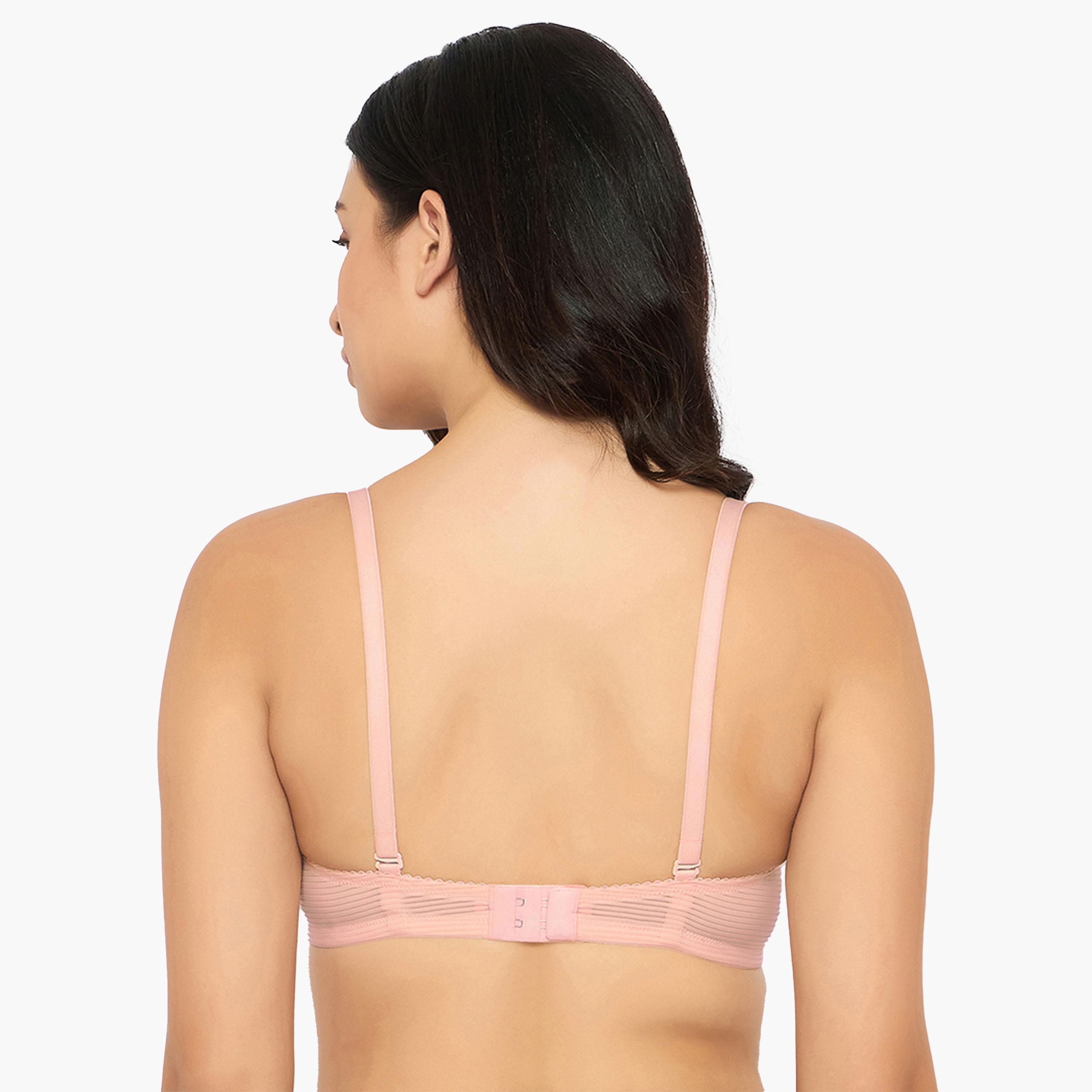 Clovia X Styli Multicolor Pack of 3 Padded Non-Wired Full Coverage Self-Striped Bras-women-clothing-lingerie-bras-image-5