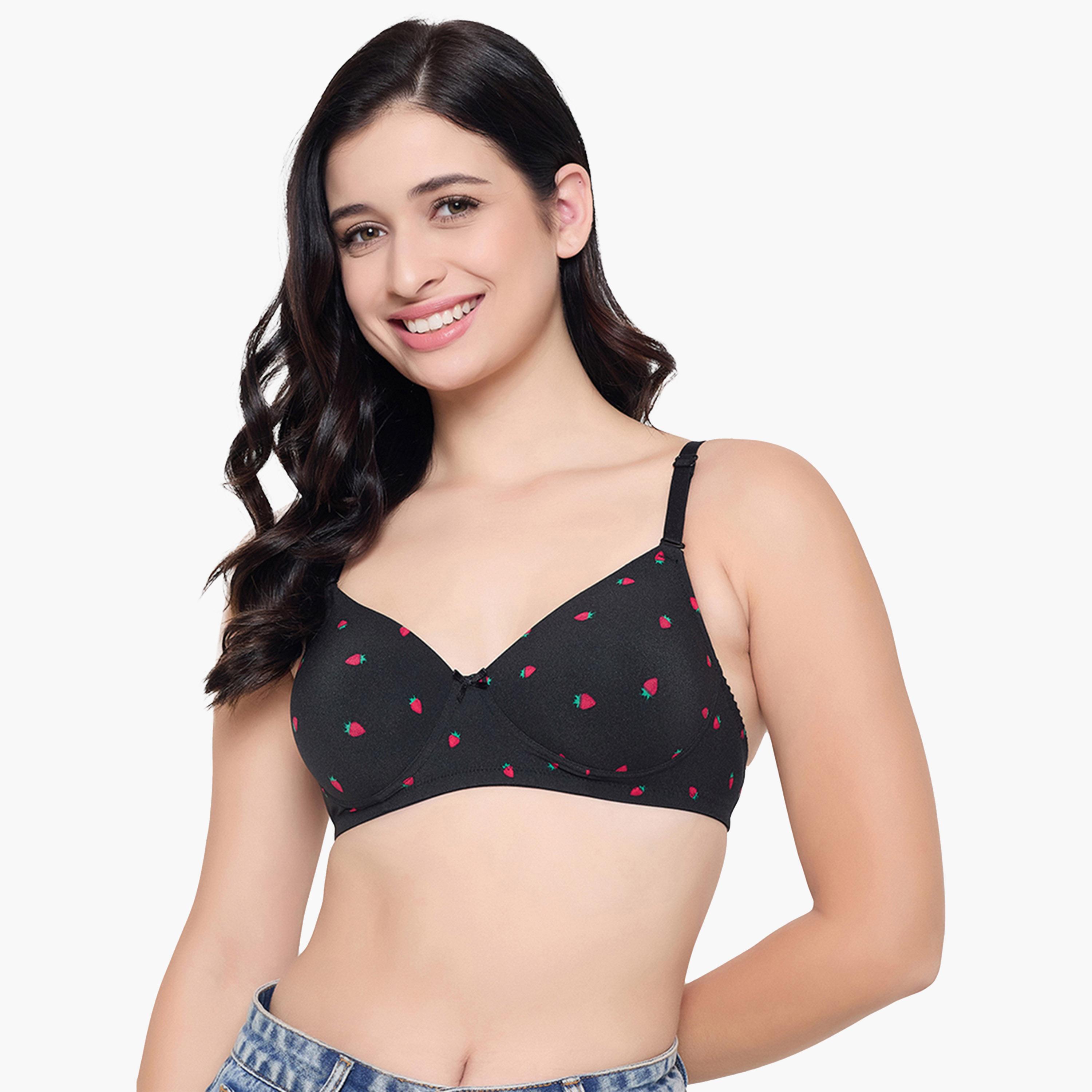 Clovia X Styli Multicolor Pack of 3 Padded Non-Wired Full Coverage Printed Bras-women-clothing-lingerie-bras-image-1