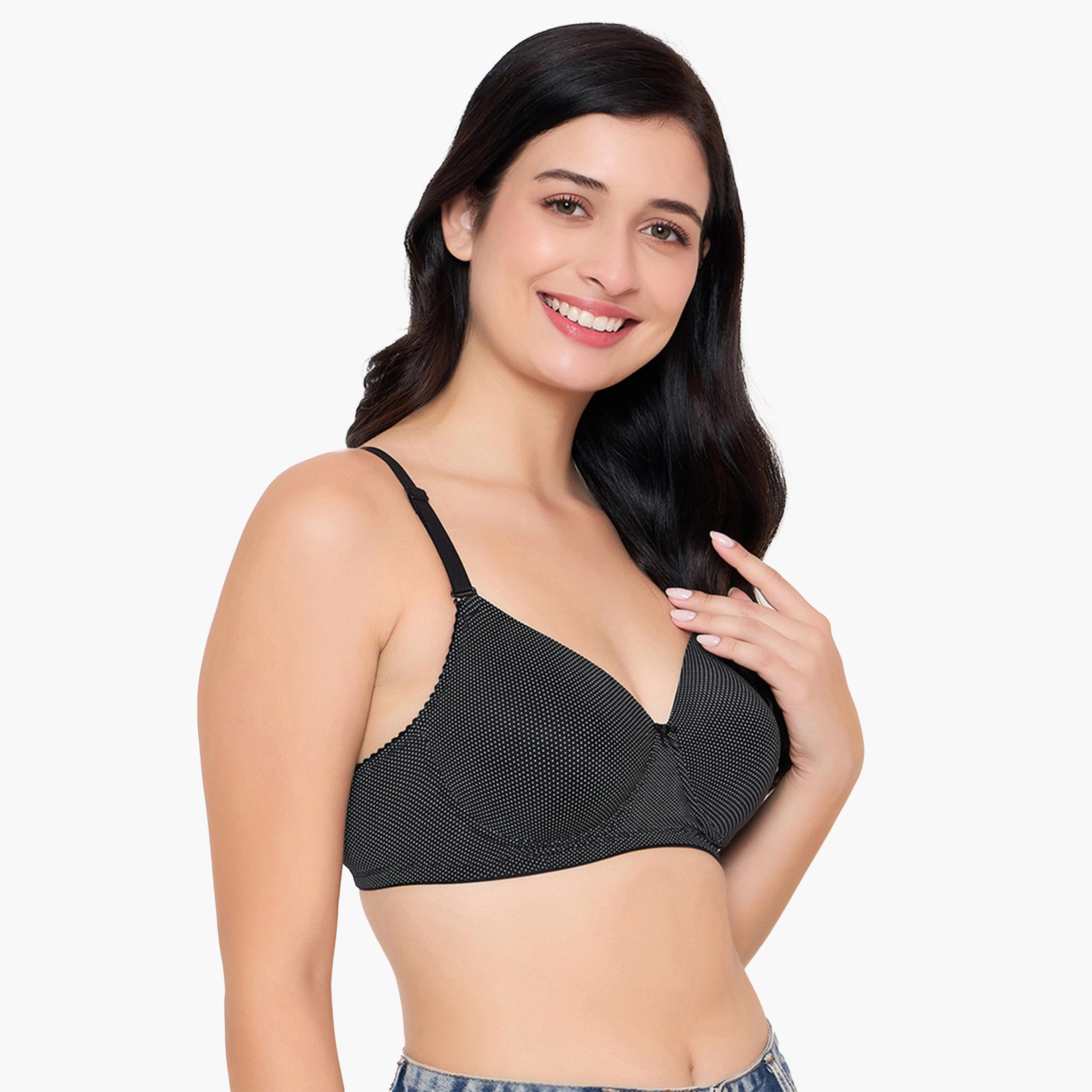 كولفيا × ستايلي - طقم ملون 3 قطع - حمالات صدر مبطنة بدون أسلاك مطبوعة بتغطية كاملة-women-clothing-lingerie-bras-image-10