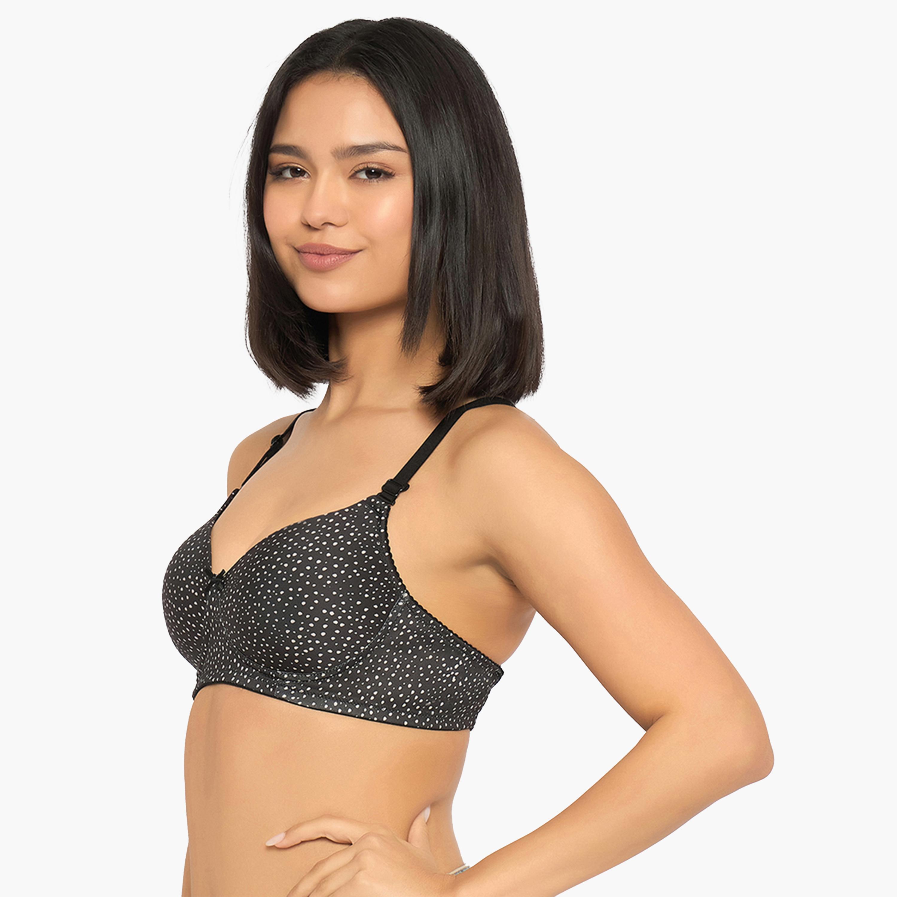 كولفيا × ستايلي - طقم ملون 3 قطع - حمالات صدر مبطنة بدون أسلاك مطبوعة بتغطية كاملة-women-clothing-lingerie-bras-image-16
