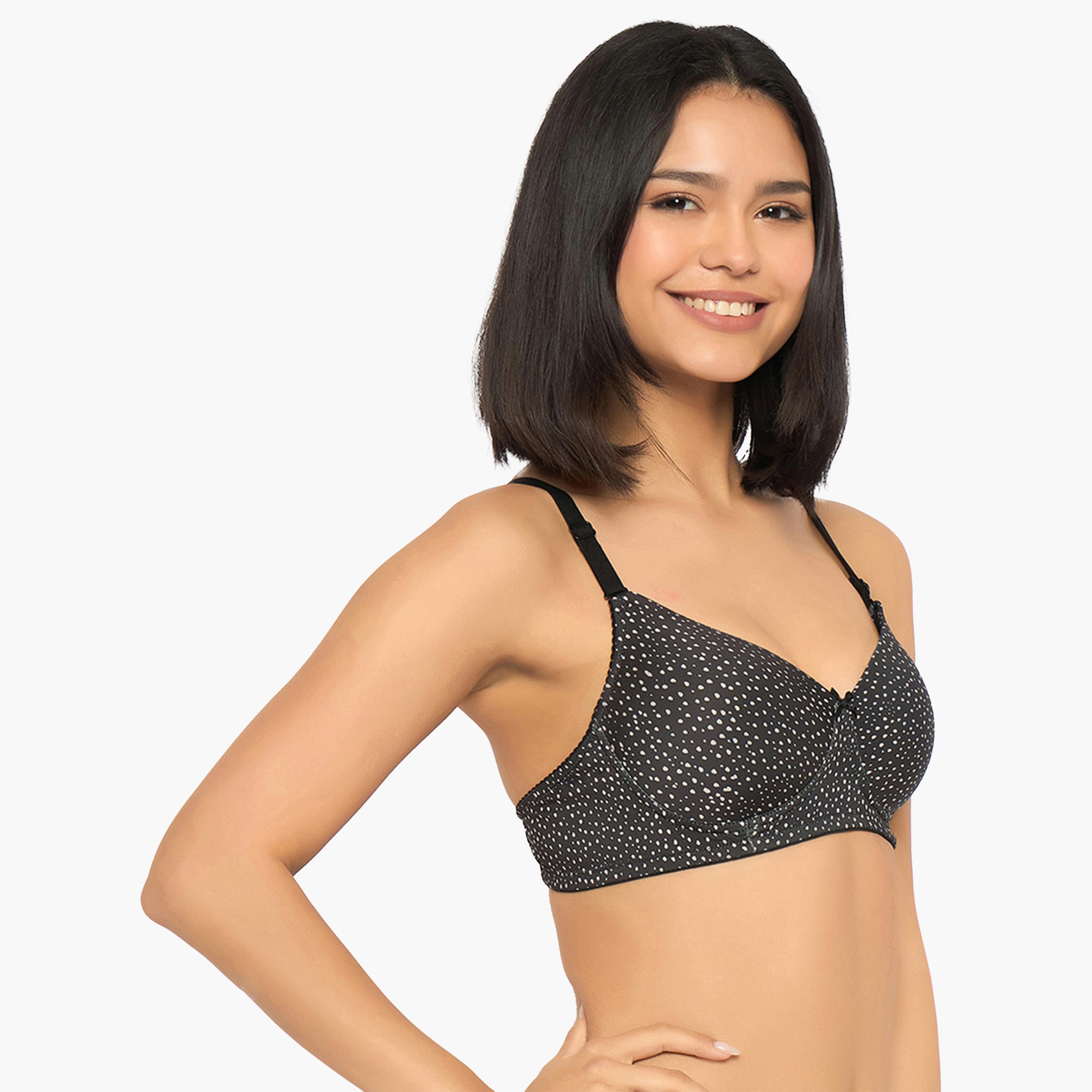 كولفيا × ستايلي - طقم ملون 3 قطع - حمالات صدر مبطنة بدون أسلاك مطبوعة بتغطية كاملة-women-clothing-lingerie-bras-image-17