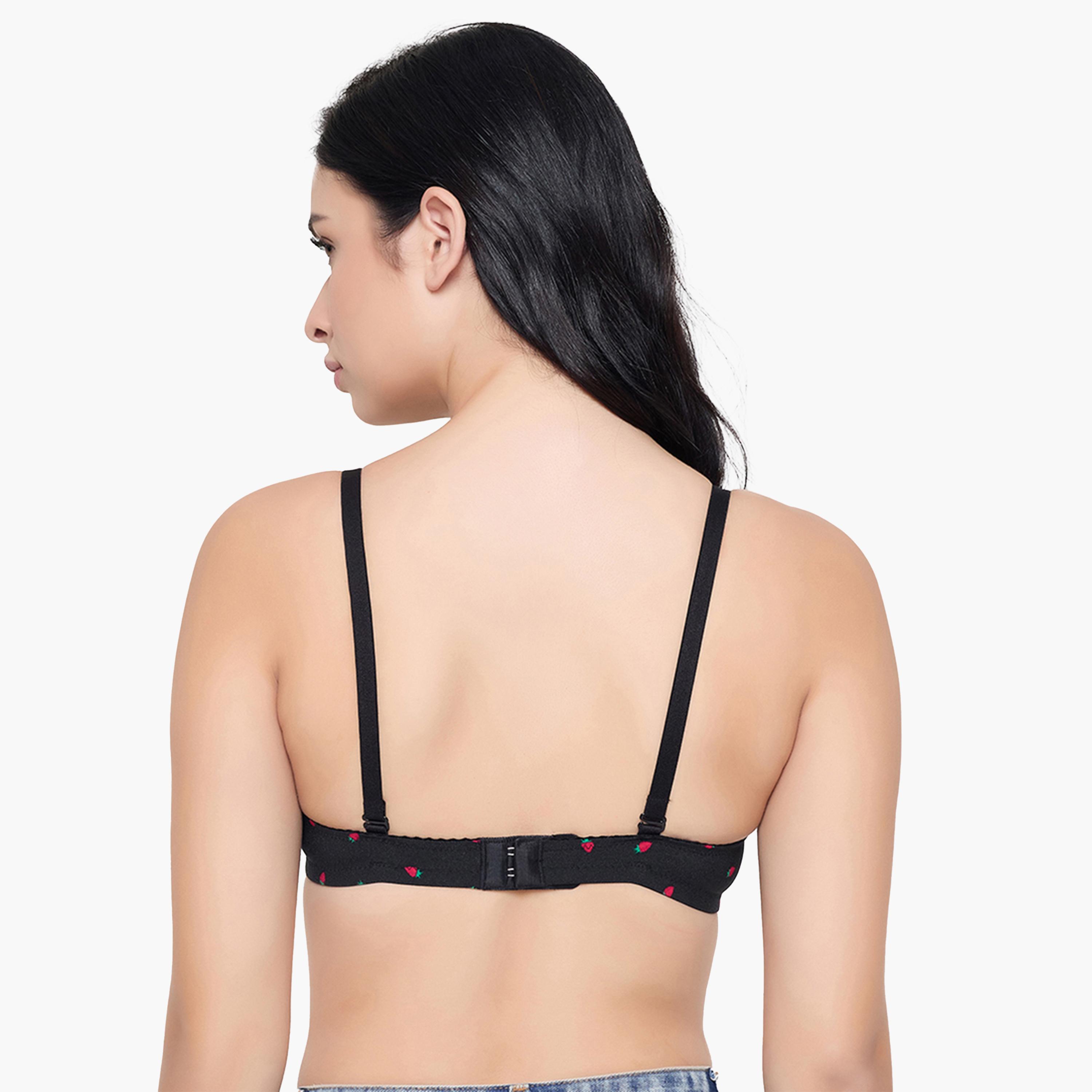 كولفيا × ستايلي - طقم ملون 3 قطع - حمالات صدر مبطنة بدون أسلاك مطبوعة بتغطية كاملة-women-clothing-lingerie-bras-image-5