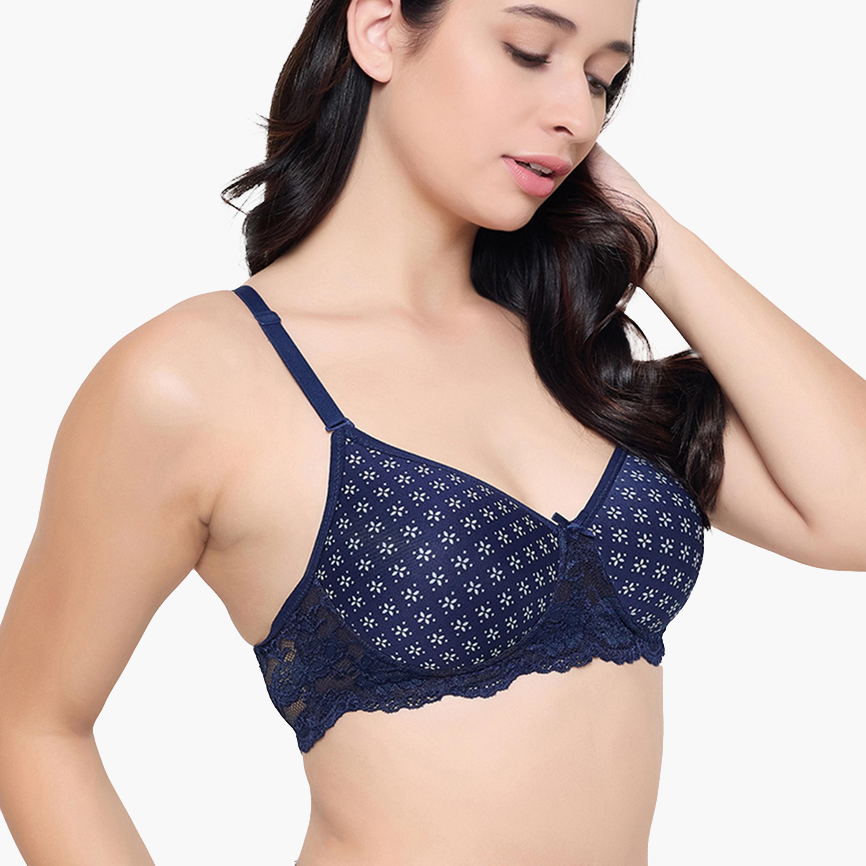 Clovia X Styli Multicolor Pack of 3 Padded Non-Wired Full Coverage Printed Bras-women-clothing-lingerie-bras-image-4