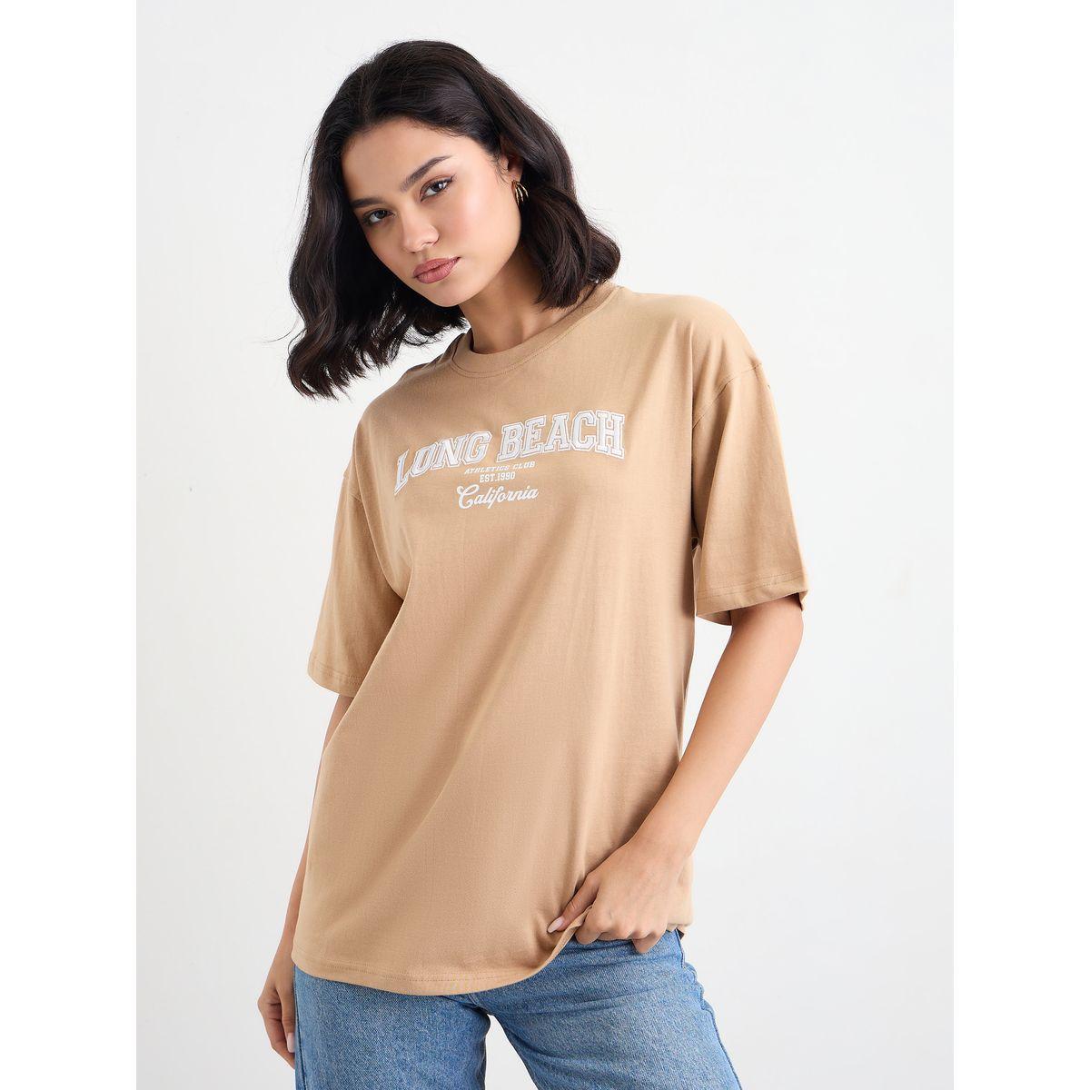 Styli Embroidered Slogan Oversized T-Shirt-women-clothing-tshirts-image-2