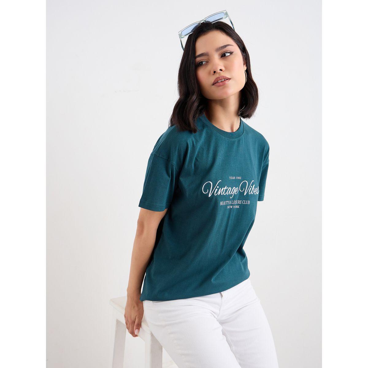 Styli Embroidered Round Neck Boxy Fit T-Shirt-women-clothing-tshirts-image-5