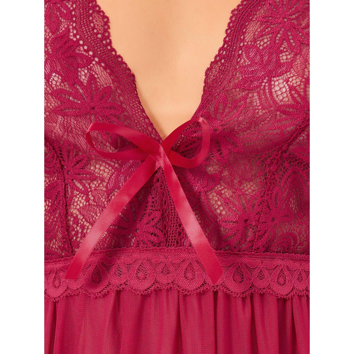 بيبي دول بتفاصيل دانتيل مع سروال داخلي-women-clothing-lingerie-babydollsandbodysuits-image-3
