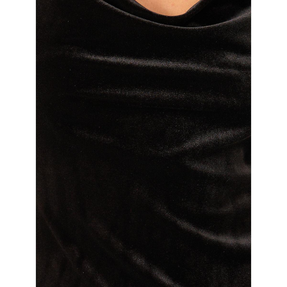 Styli Velvet Cowl Neck Slip with Side Thigh Slit-women-clothing-lingerie-babydollsandbodysuits-image-2