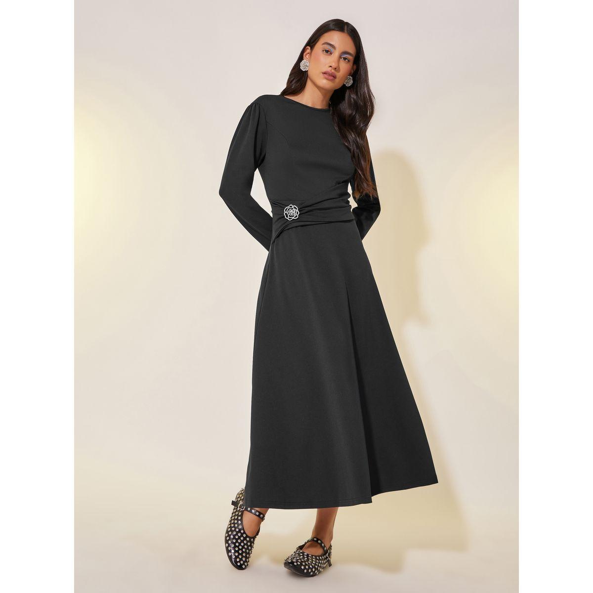 فستان طويل بأكمام طويلة-women-clothing-dresses-image-1