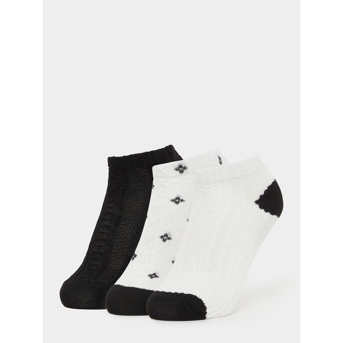 Styli Set of 3 - Printed Ankle Socks-women-socksandstockings-image-1