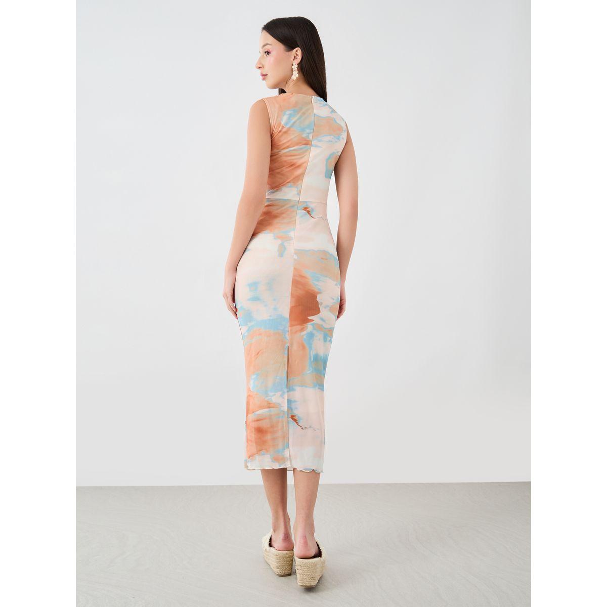 فستان ميدي بديكون بلا أكمام بطبعة تاي داي-women-clothing-dresses-image-4
