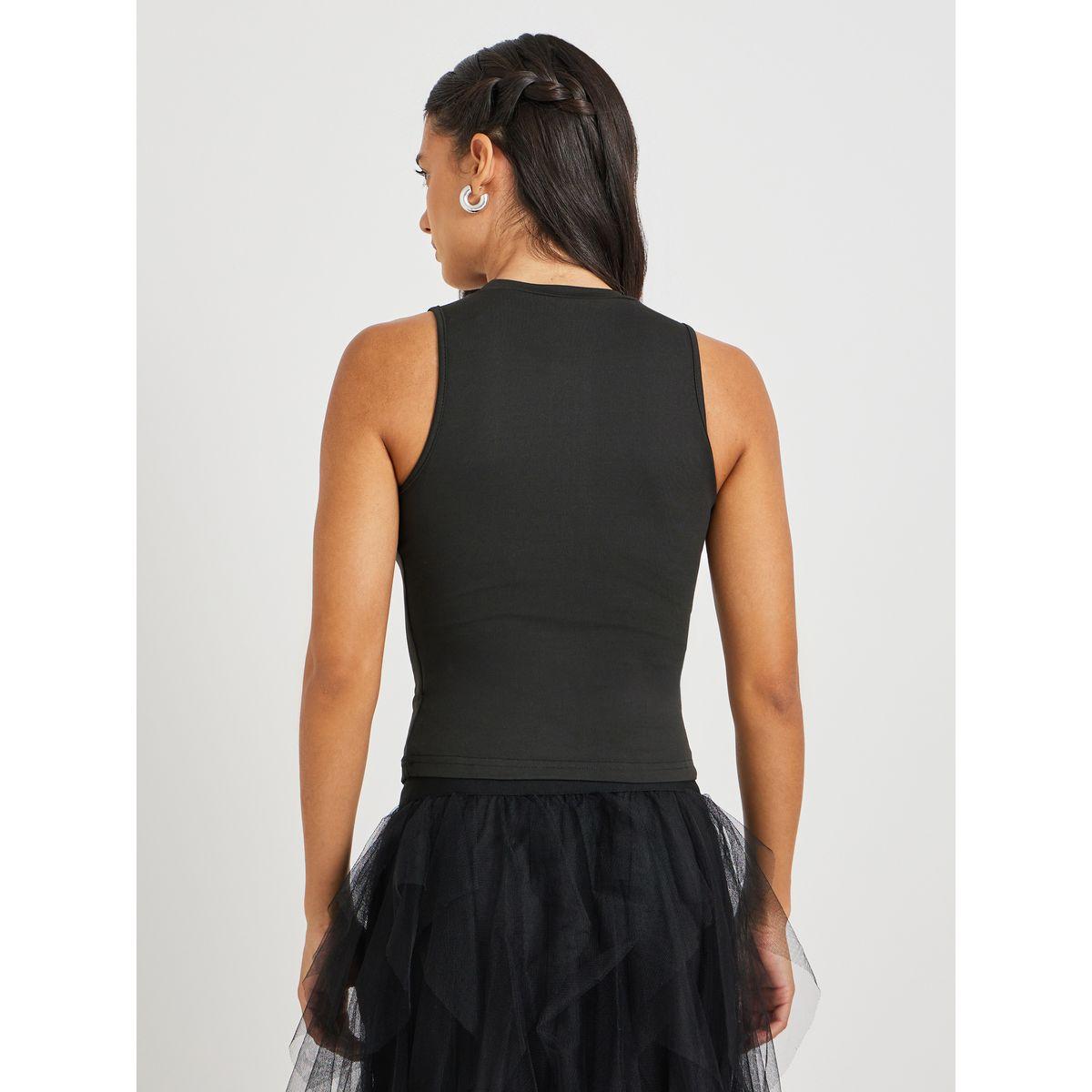 Styli Embellished Round Neck Sleeveless Top-women-clothing-shirtsandblouses-blouses-image-4