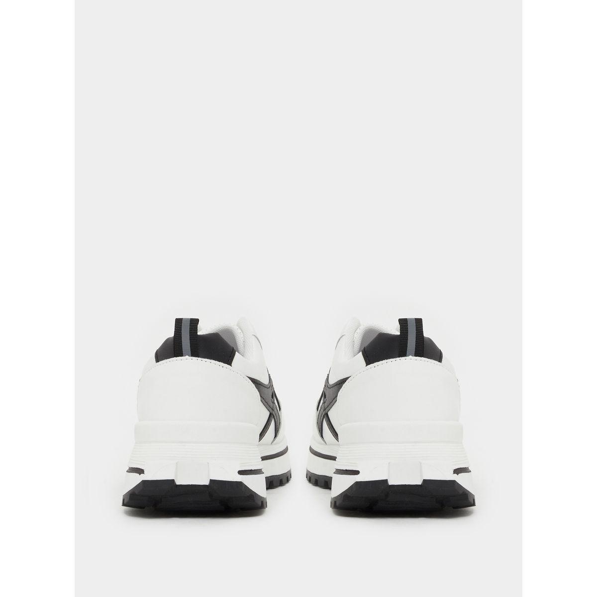Styli Contrast Trim Lace-Up Chunky Sneakers with Back Pull Tab-women-shoes-sneakers-image-5