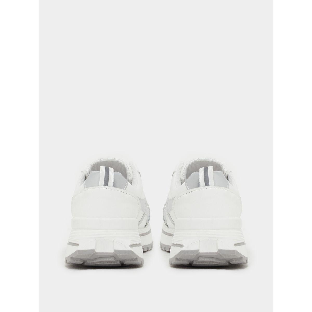 Styli Round Toe Lace-Up Chunky Sneakers with Back Pull Tab-women-shoes-sneakers-image-5