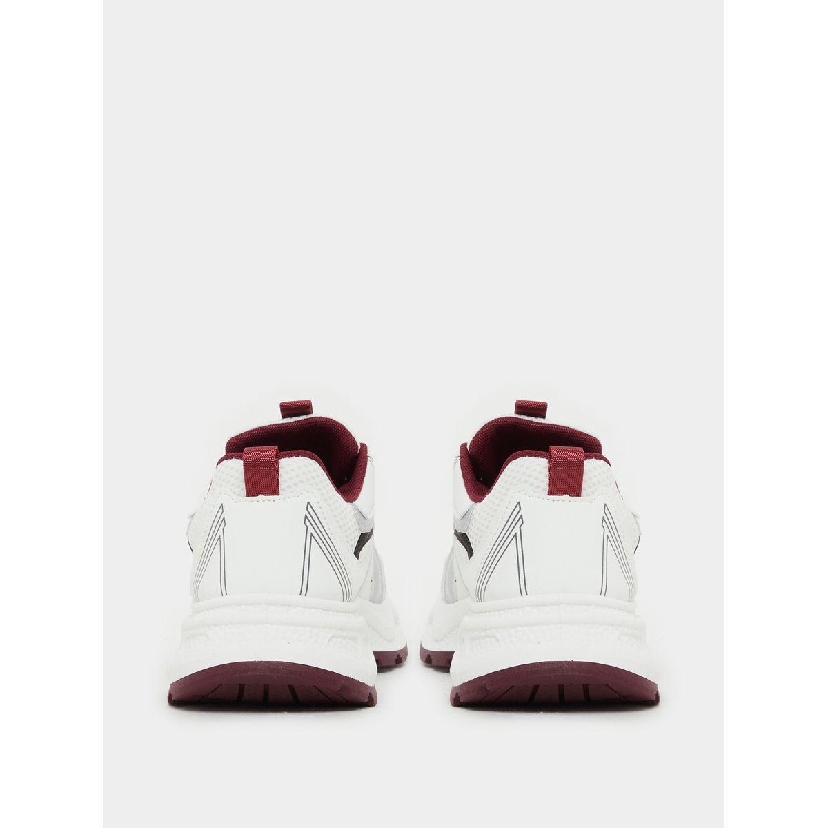 Styli Round Toe Lace Up Chunky Sneakers with Back Pull Tab-women-shoes-sneakers-image-5