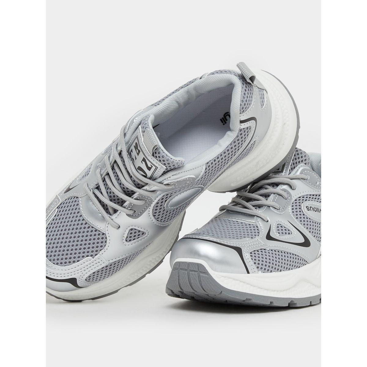 Styli Round Toe Lace-Up Chunky Sneakers with Back Pull Tab-women-shoes-sneakers-image-4