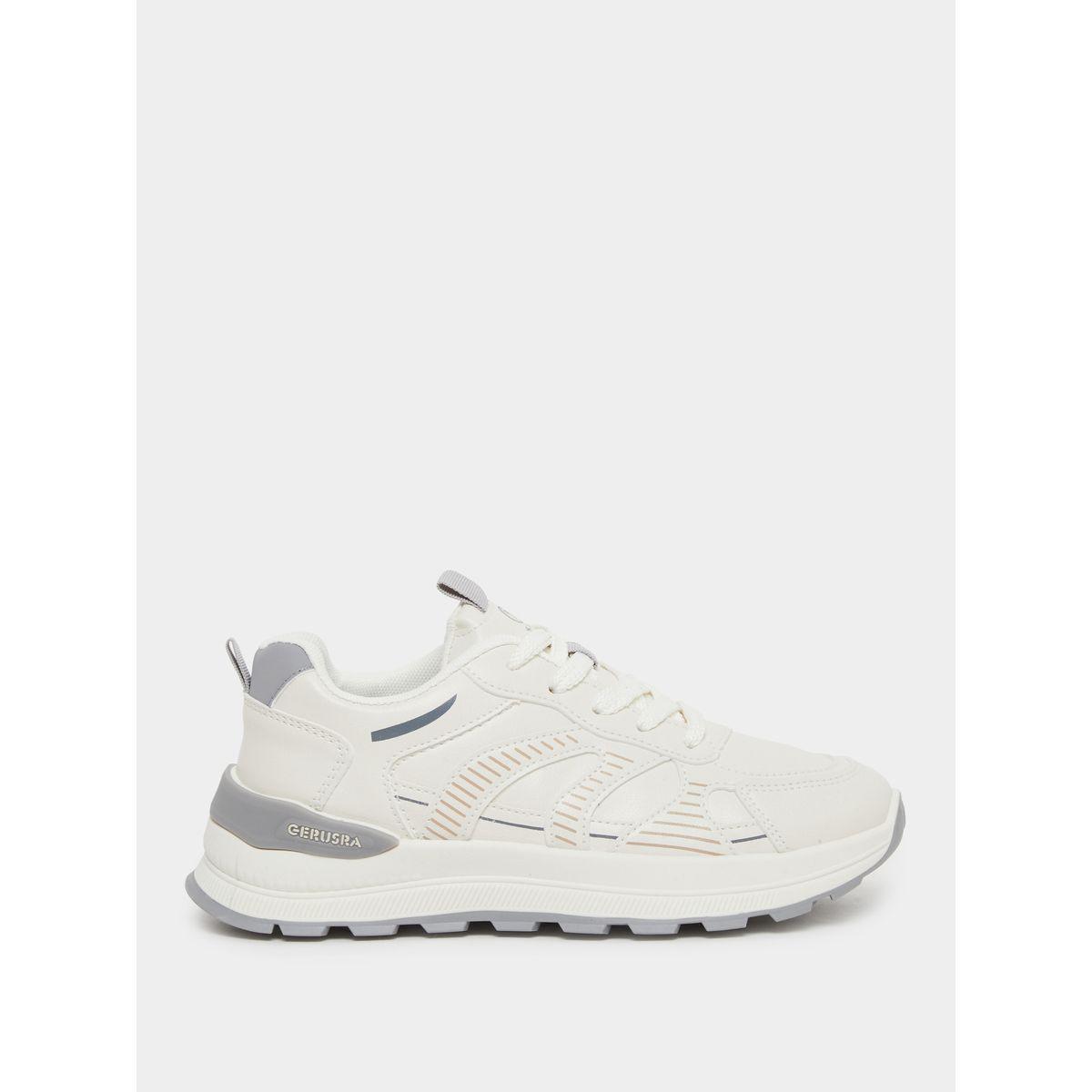 Styli Chunky Sole Lace Up Sneakers-women-shoes-sneakers-image-1