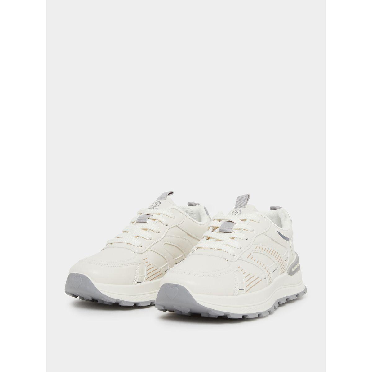 Styli Chunky Sole Lace Up Sneakers-women-shoes-sneakers-image-2