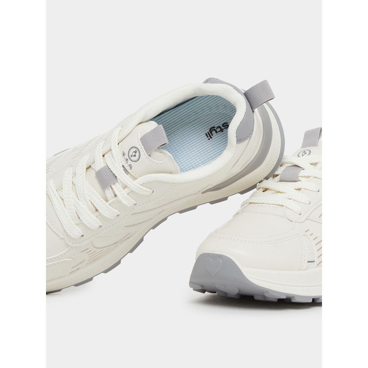 Styli Chunky Sole Lace Up Sneakers-women-shoes-sneakers-image-3