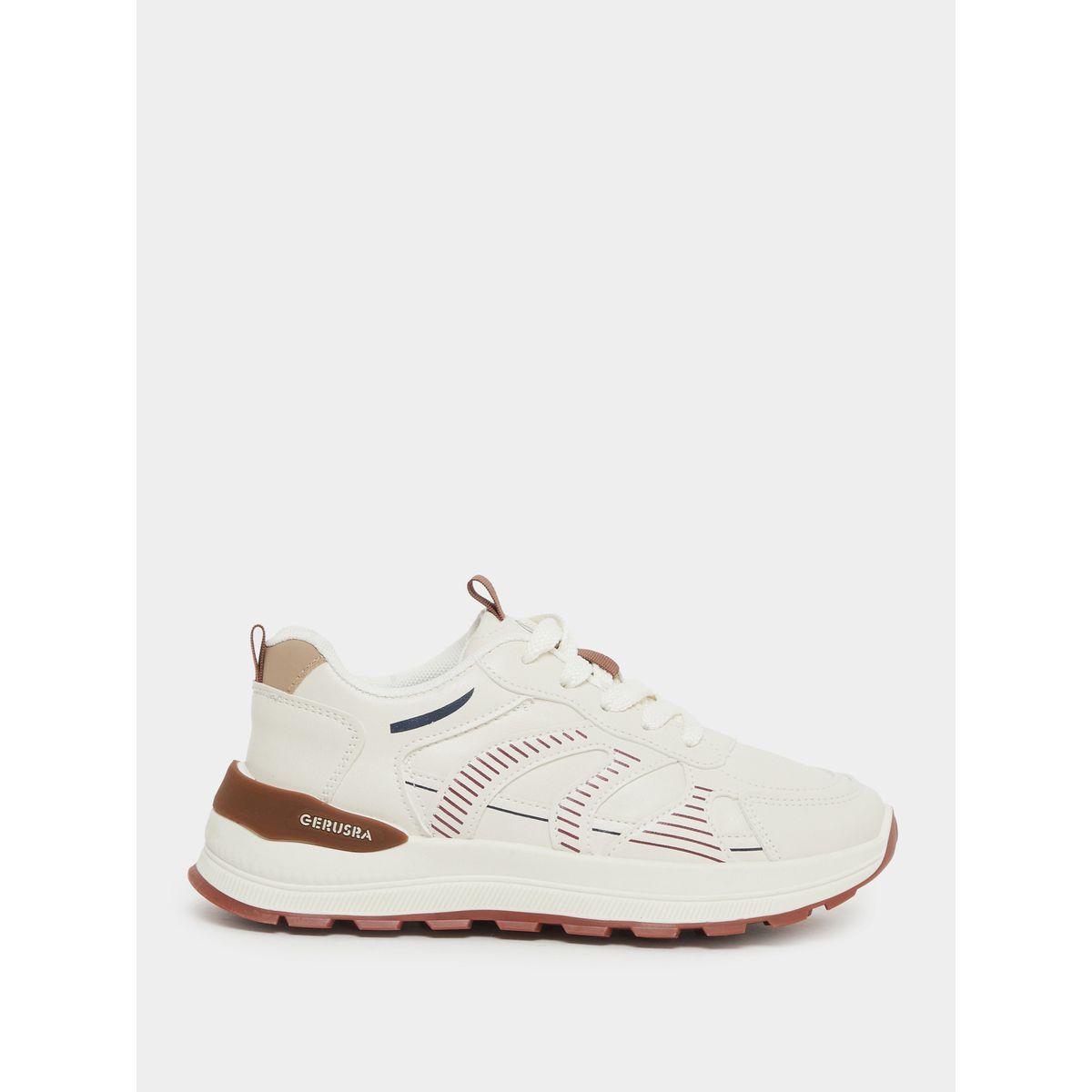Styli Chunky Sole Lace Up Sneakers-women-shoes-sneakers-image-1