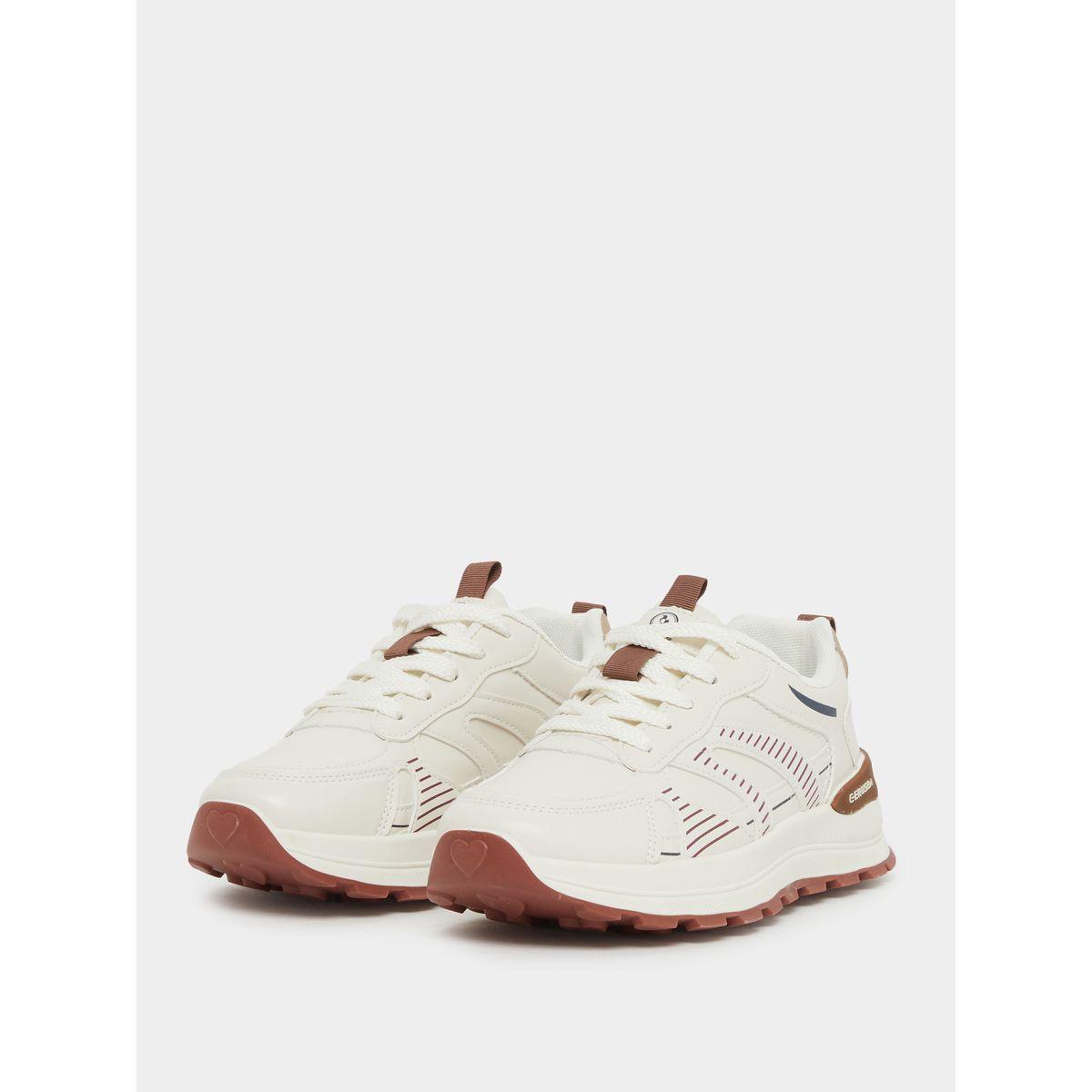 Styli Chunky Sole Lace Up Sneakers-women-shoes-sneakers-image-2