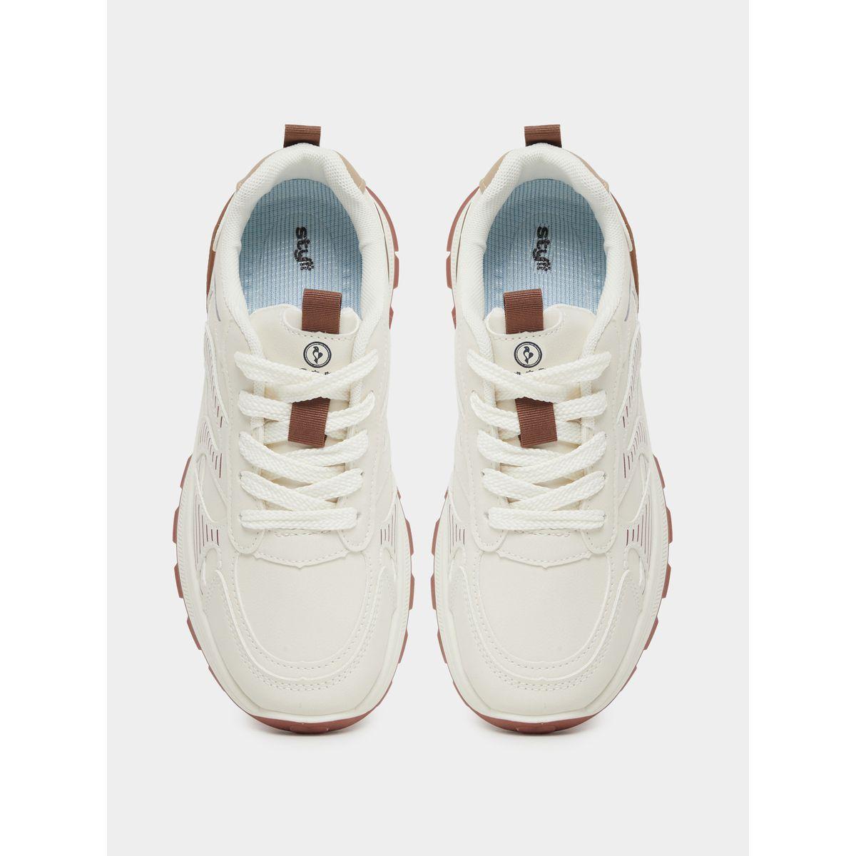 Styli Chunky Sole Lace Up Sneakers-women-shoes-sneakers-image-5