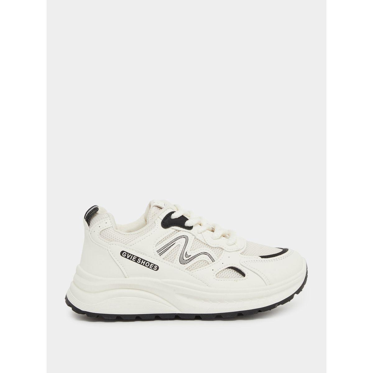 Styli Chunky Sole Lace Up Sneakers-women-shoes-sneakers-image-1