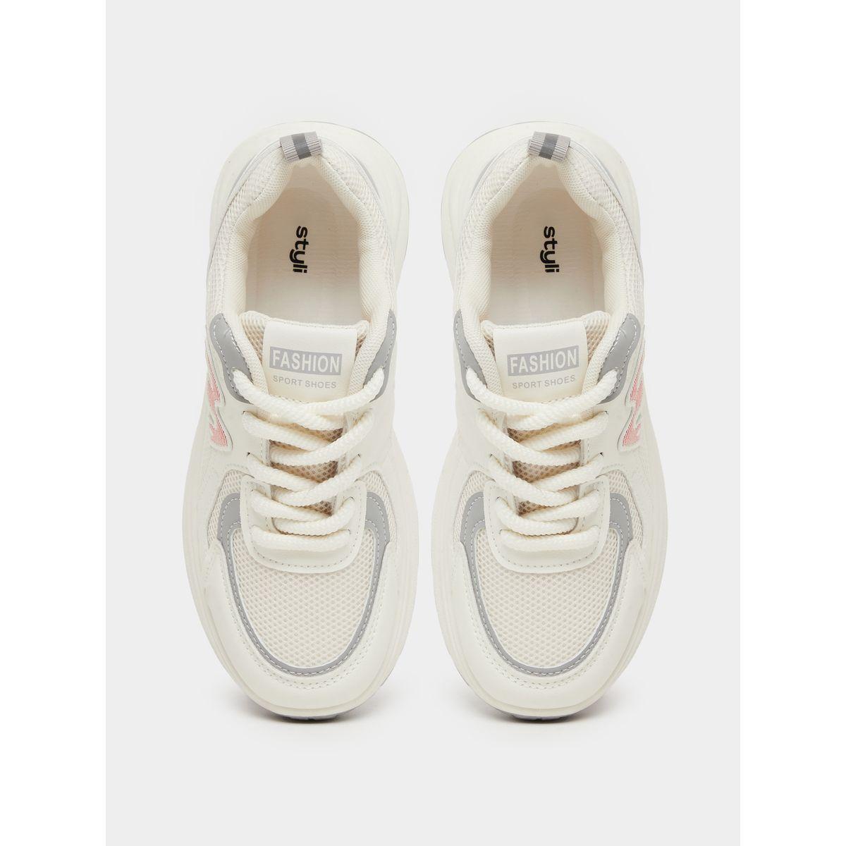 Styli Chunky Sole Lace Up Sneaker-women-shoes-sneakers-image-5