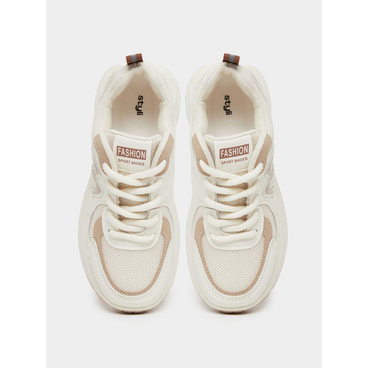 Styli Chunky Sole Lace Up Sneaker-women-shoes-sneakers-image-5