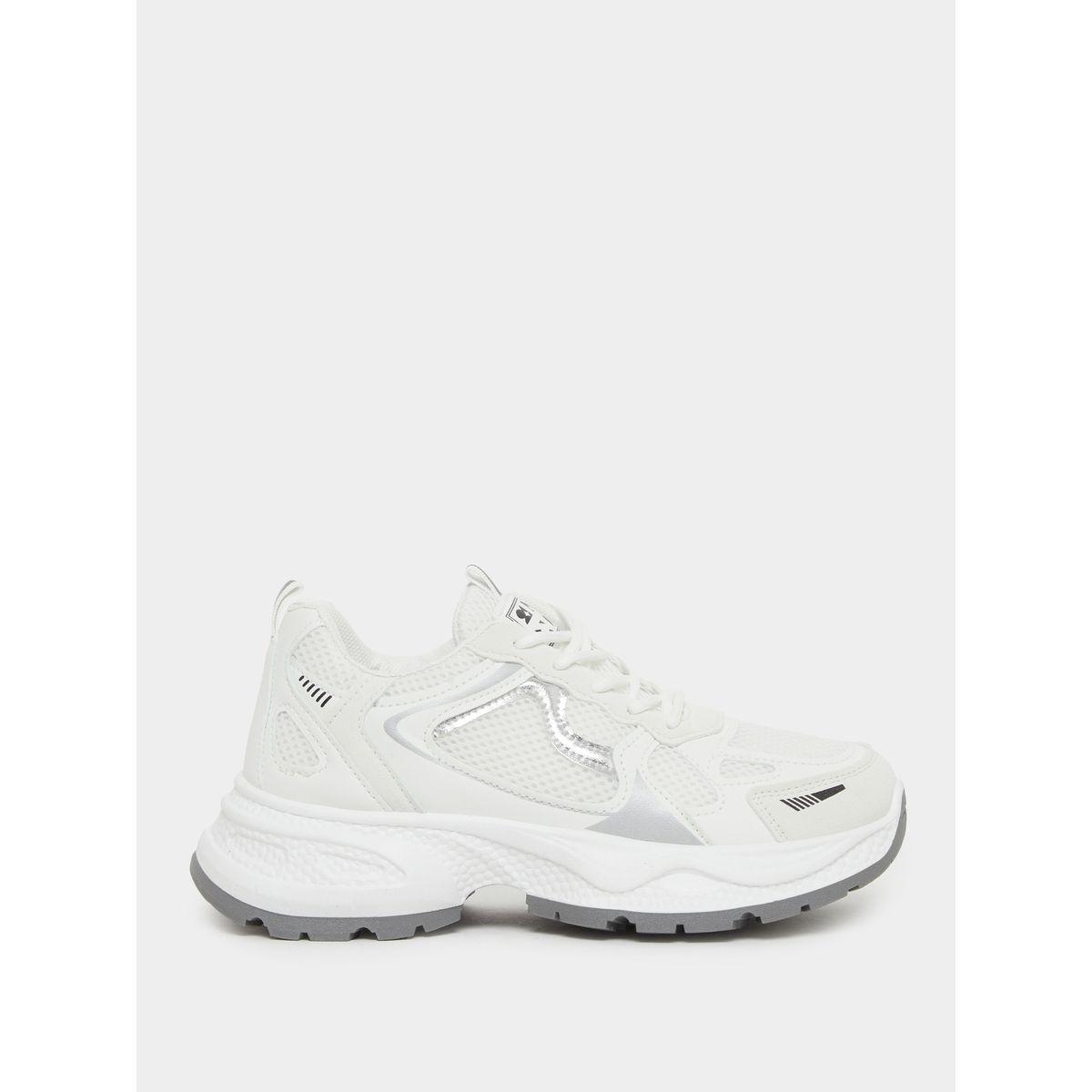 Styli Chunky Sole Lace Up Sneakers-women-shoes-sneakers-image-1
