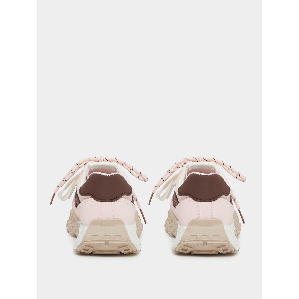 Styli Chunky Sole Lace Up Sneakers-women-shoes-sneakers-image-4