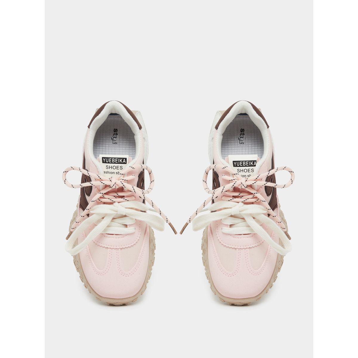 Styli Chunky Sole Lace Up Sneakers-women-shoes-sneakers-image-5