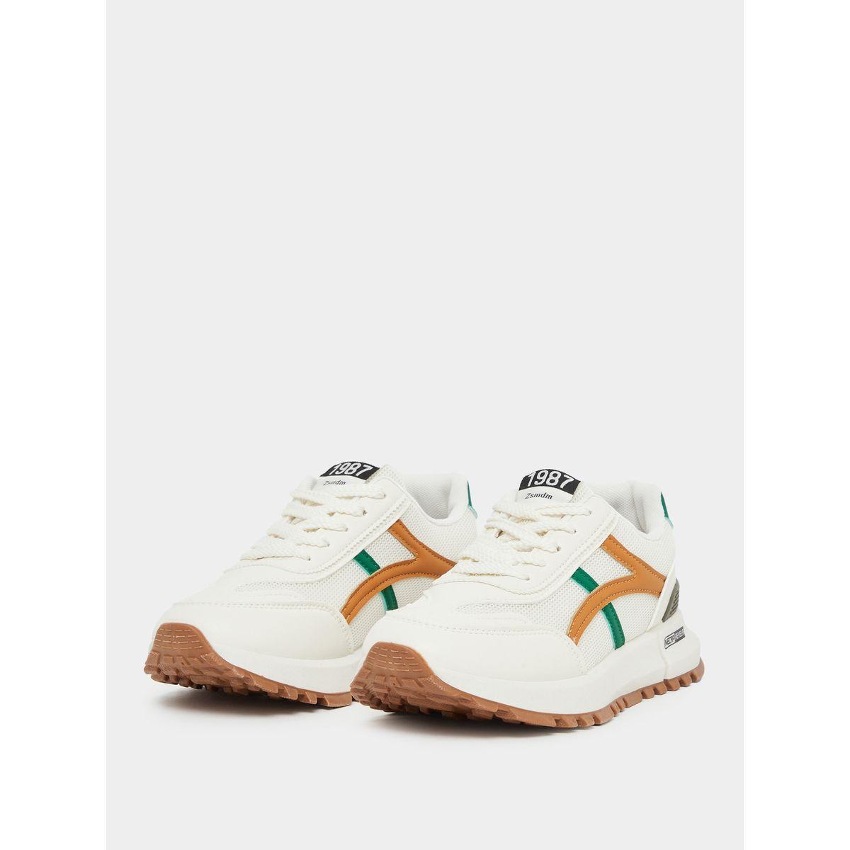 Styli Chunky Sole Lace Up Sneakers-women-shoes-sneakers-image-2