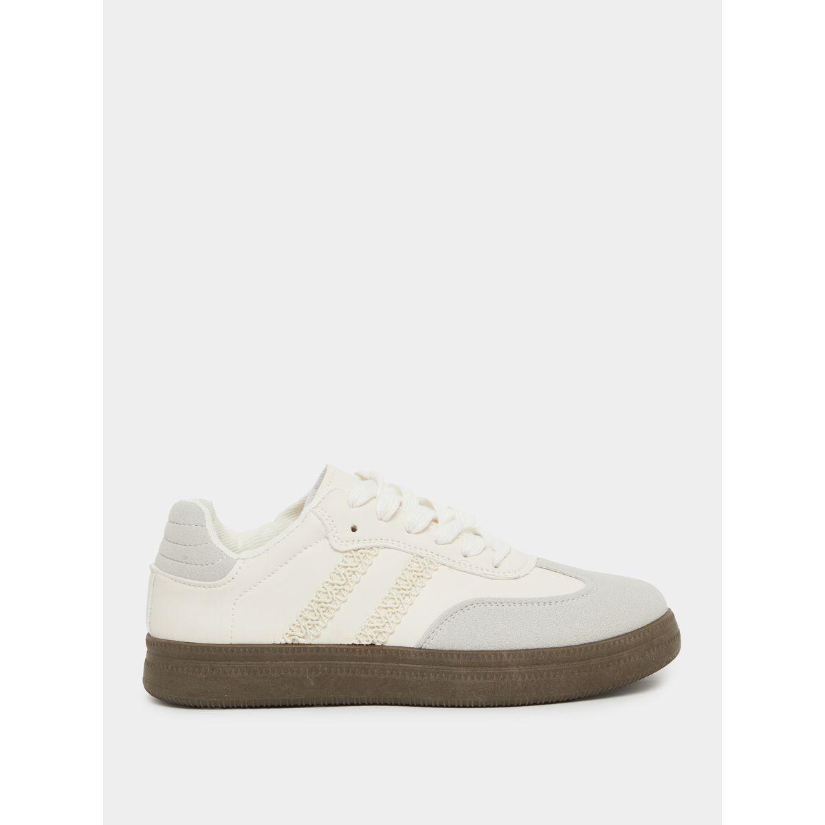 Styli Color Block Lace Up Sneakers-women-shoes-sneakers-image-1