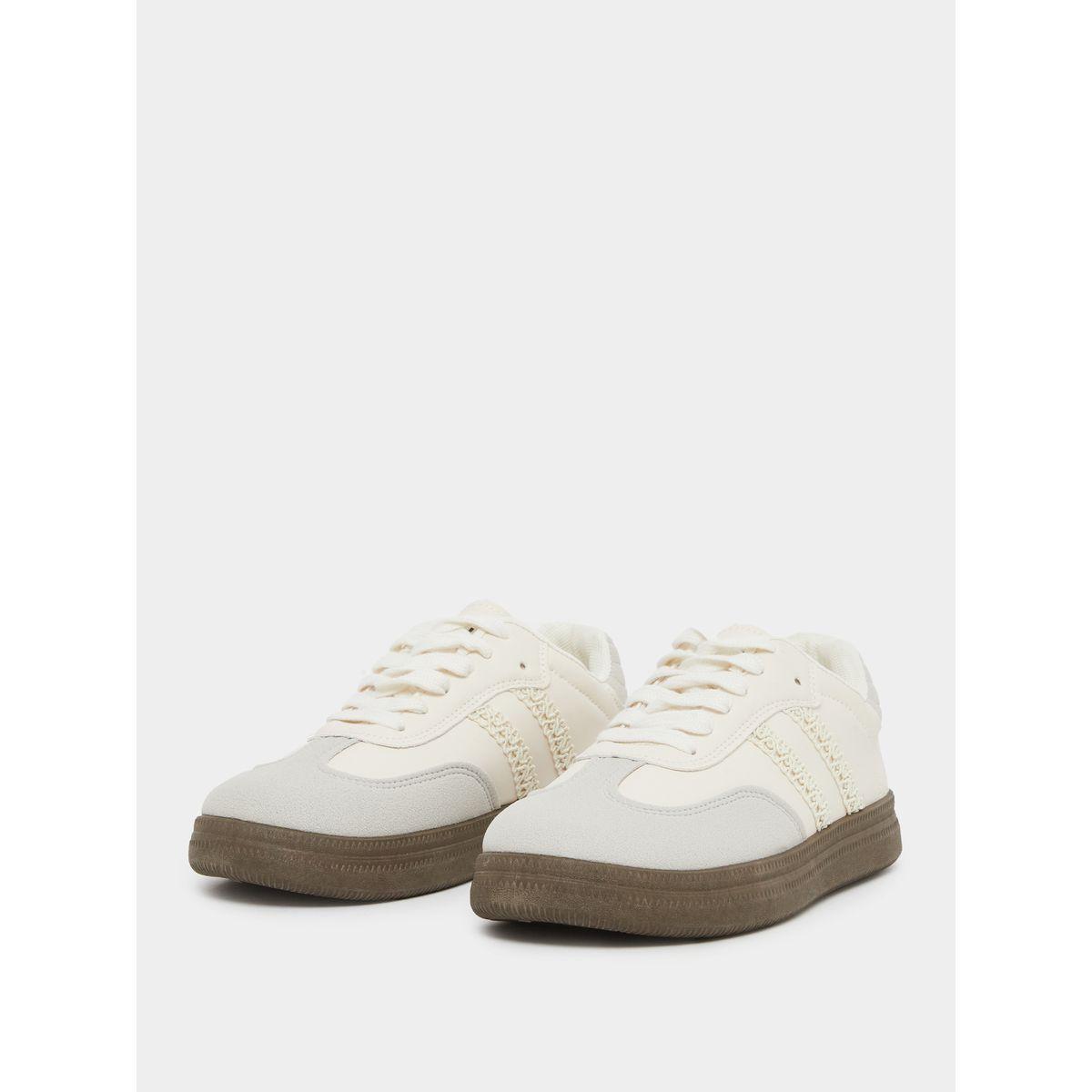 Styli Color Block Lace Up Sneakers-women-shoes-sneakers-image-2