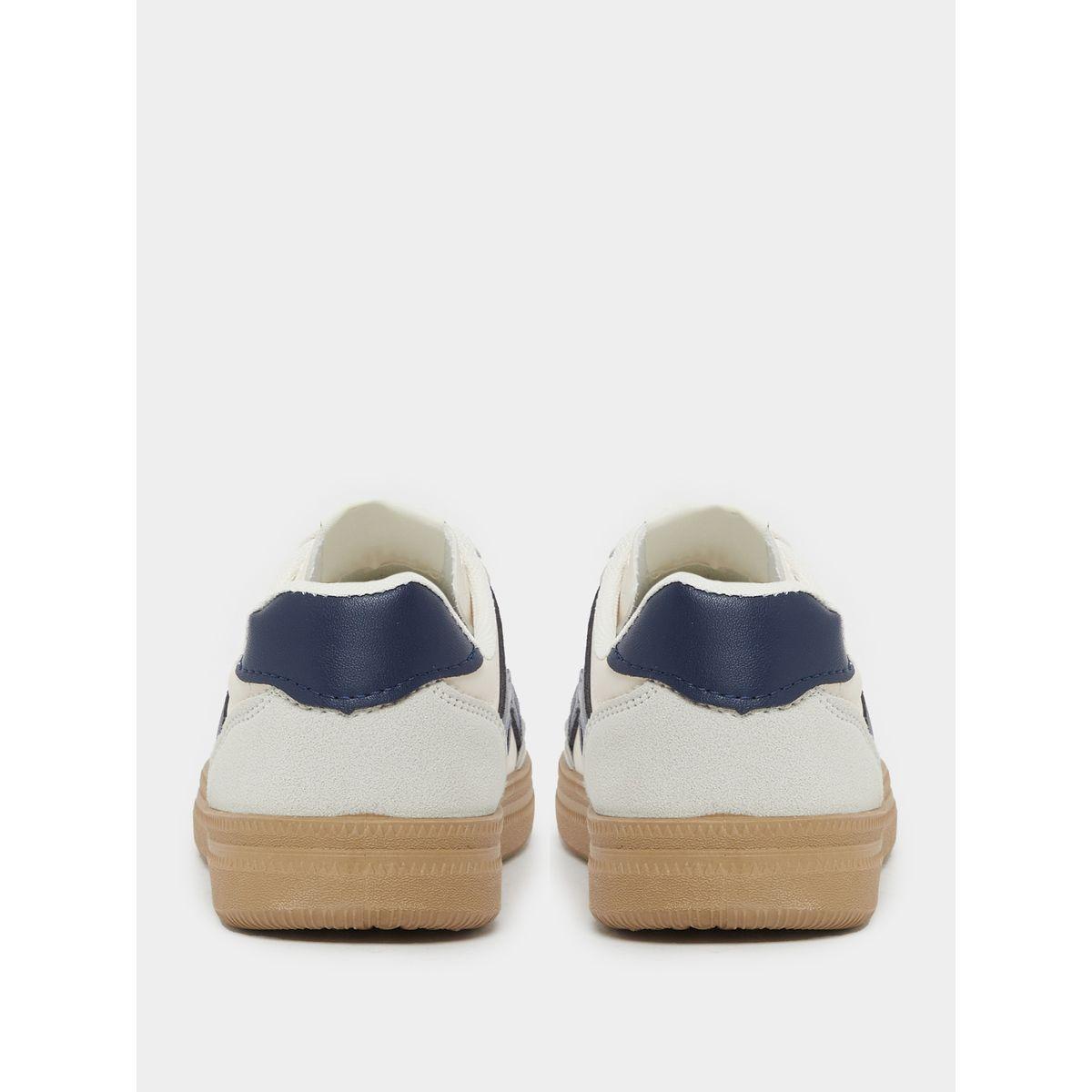 Styli Panelled Lace Up Sneaker-women-shoes-sneakers-image-4