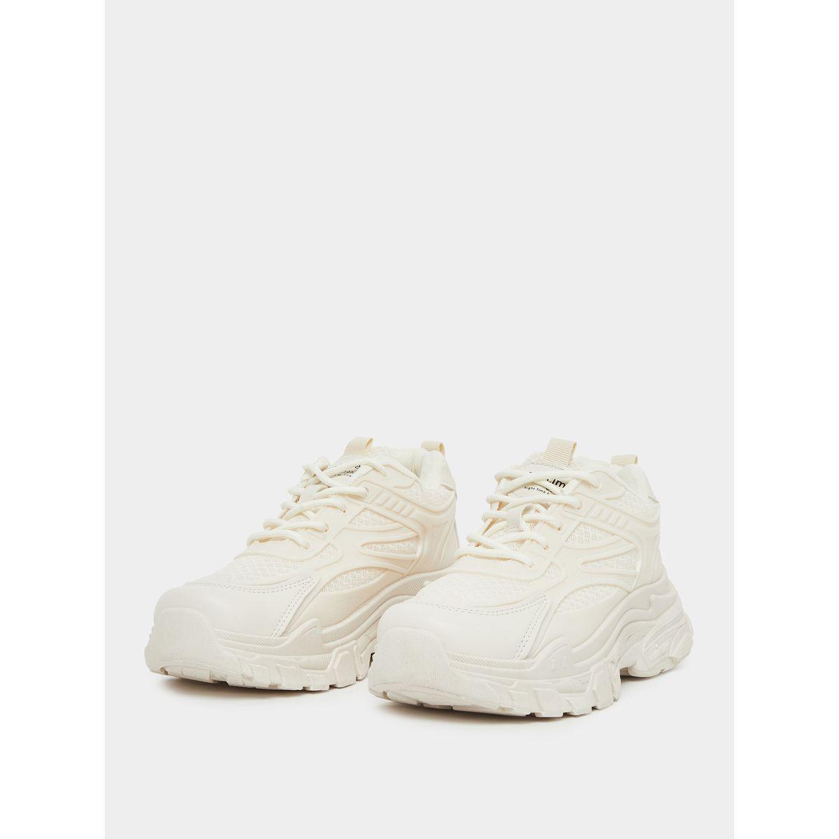Styli Chunky Sole Lace Up Sneakers-women-shoes-sneakers-image-2