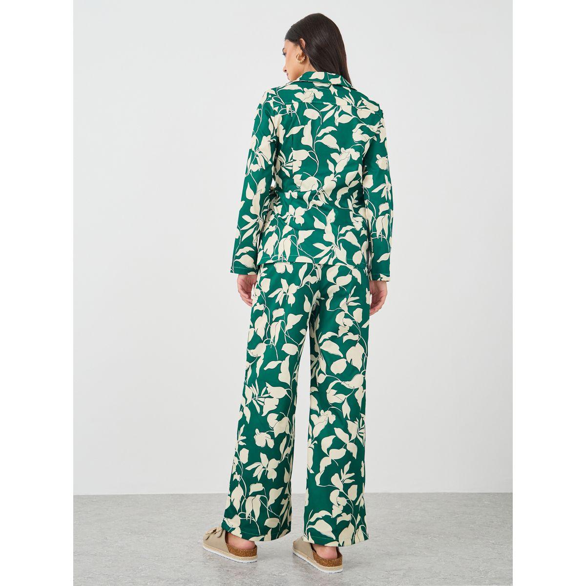 طقم منسق من بنطال وبلوزة مطبعة-women-clothing-coordsets-image-5