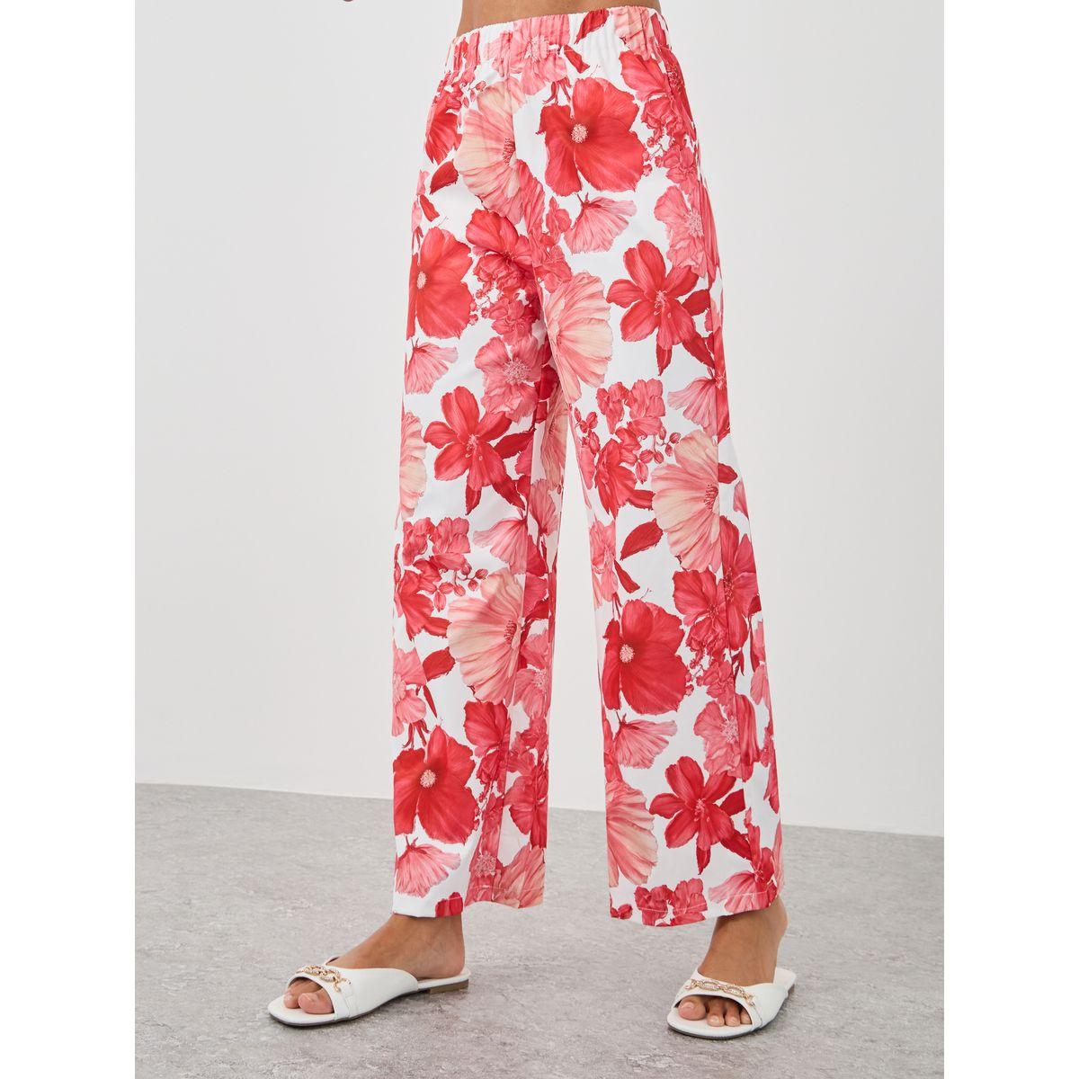 Styli Printed Collared Buttoned Shirt and Pants Co-Ords-women-clothing-coordsets-image-4