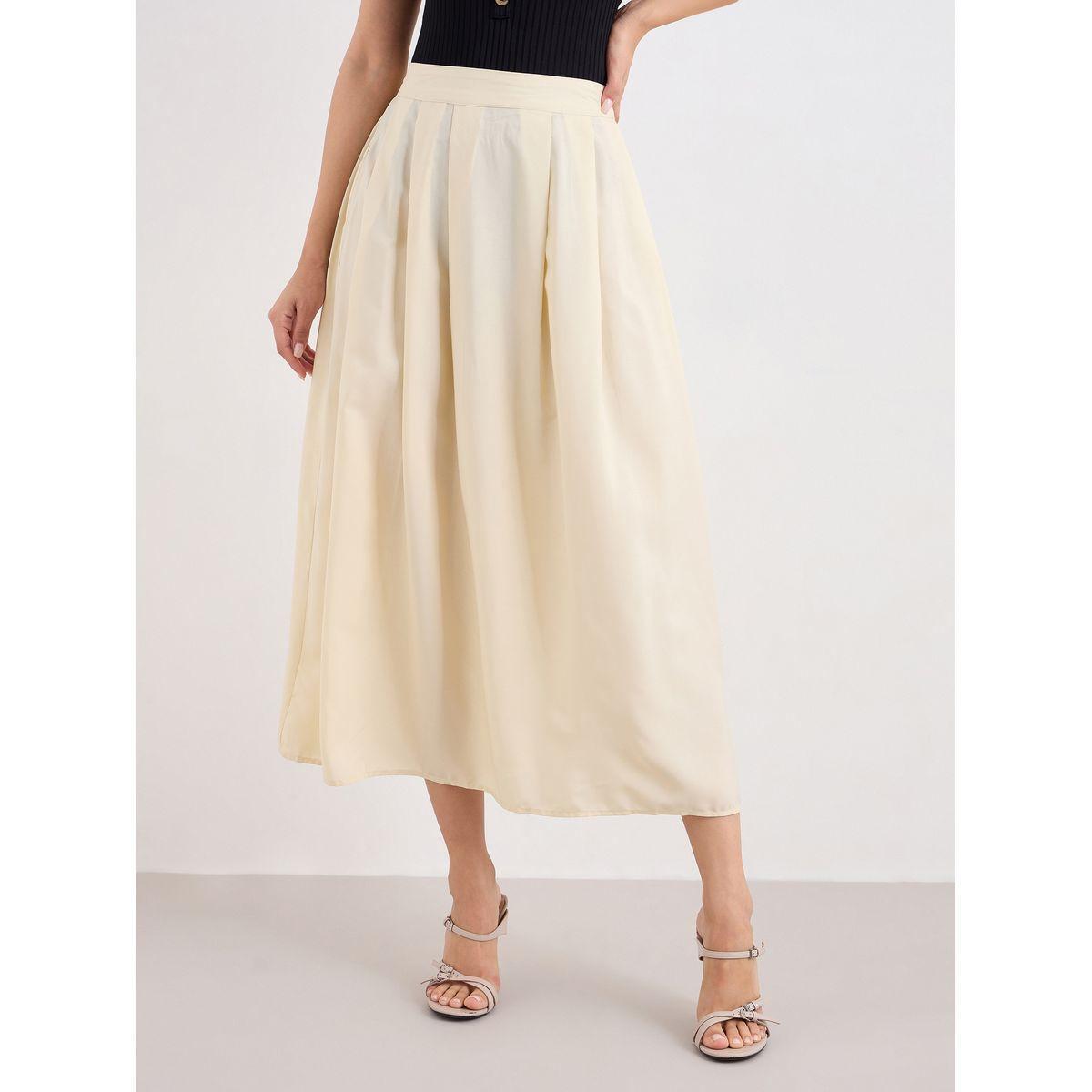 تنورة ميدي مزينة بكسرات-women-clothing-bottoms-skirts-image-2